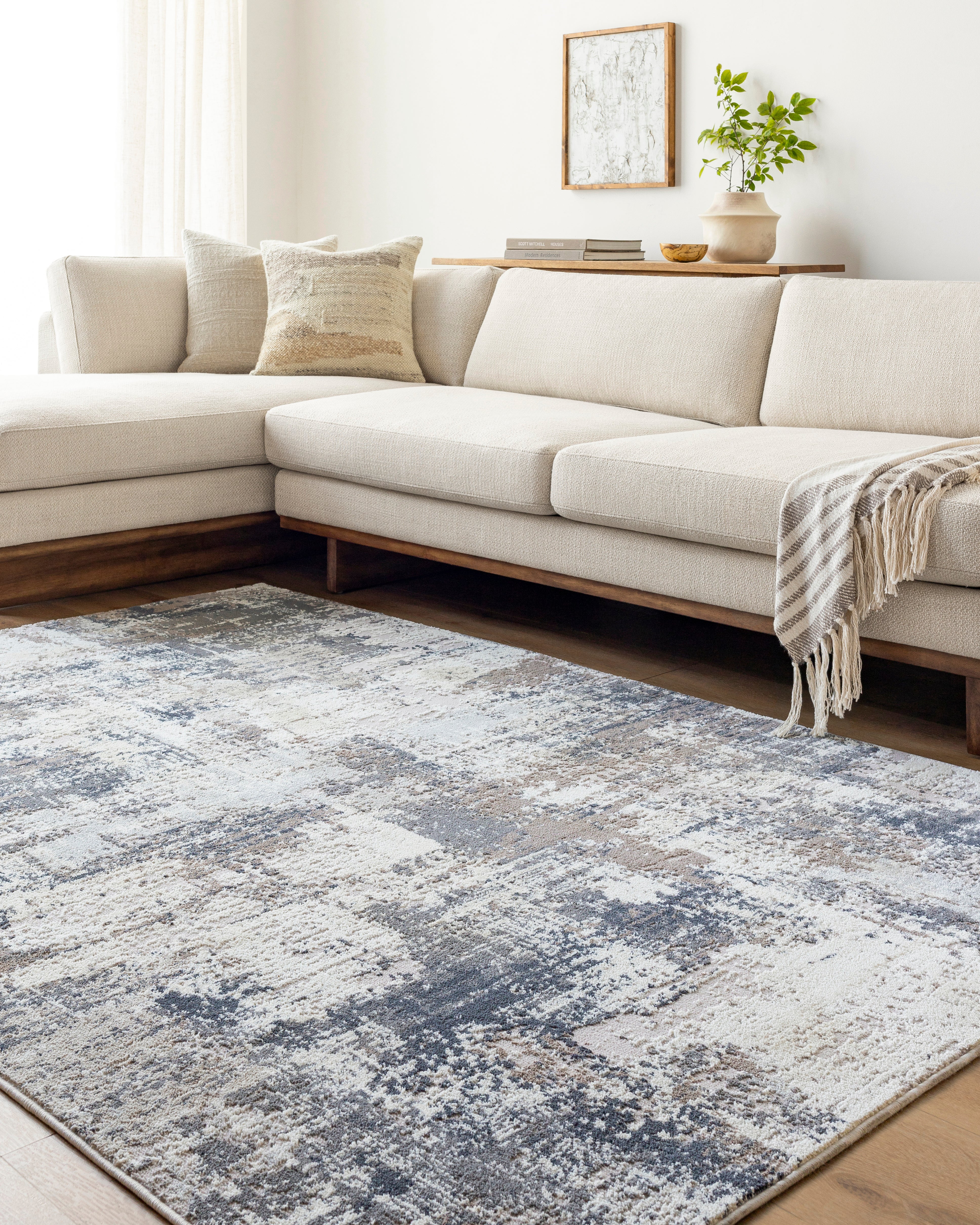 Surya Nesta NST-2303 Light Beige Area Rug by LIVABLISS