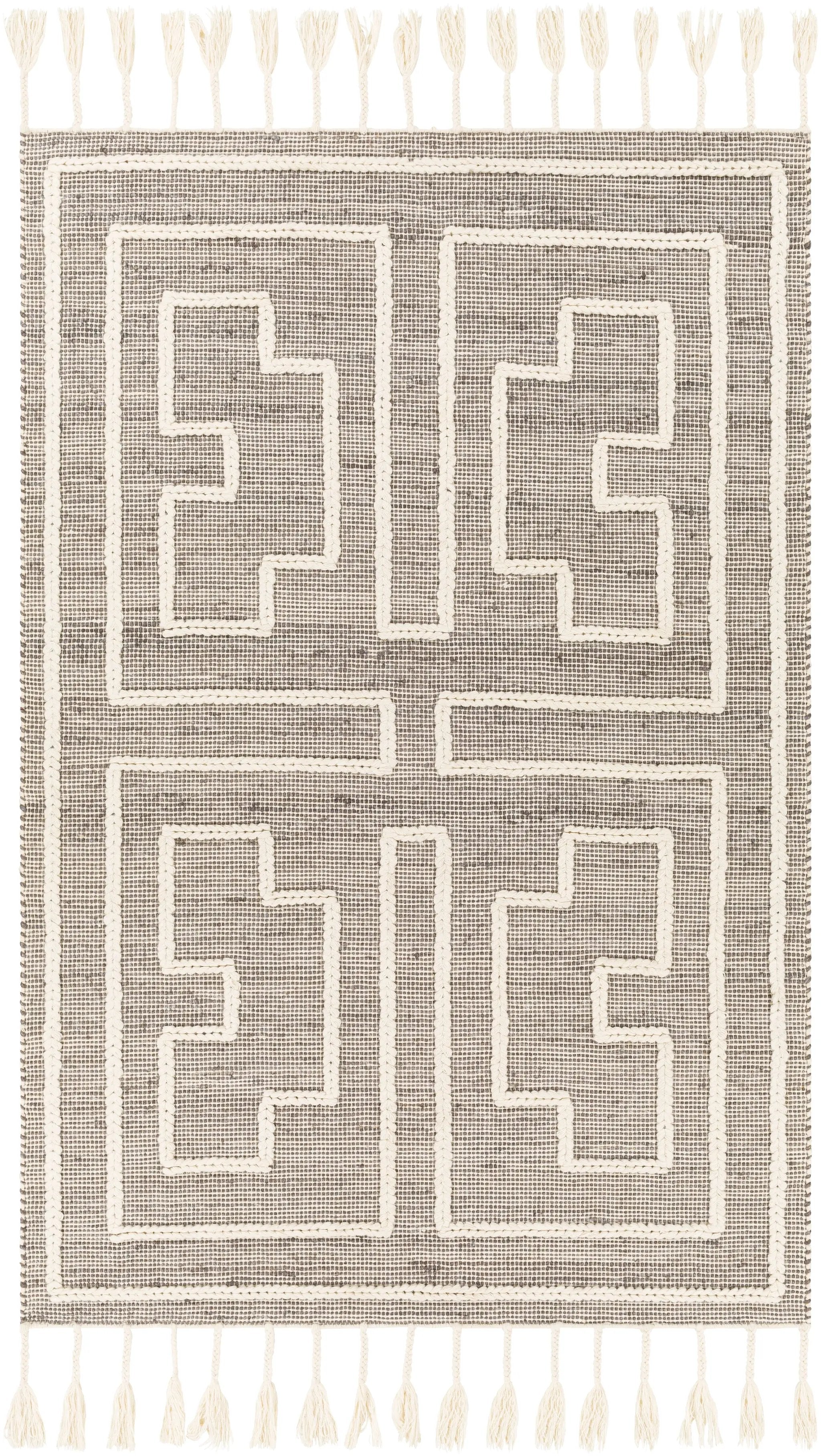 Norwood NWD-2302 Charcoal Area Rug by LIVABLISS