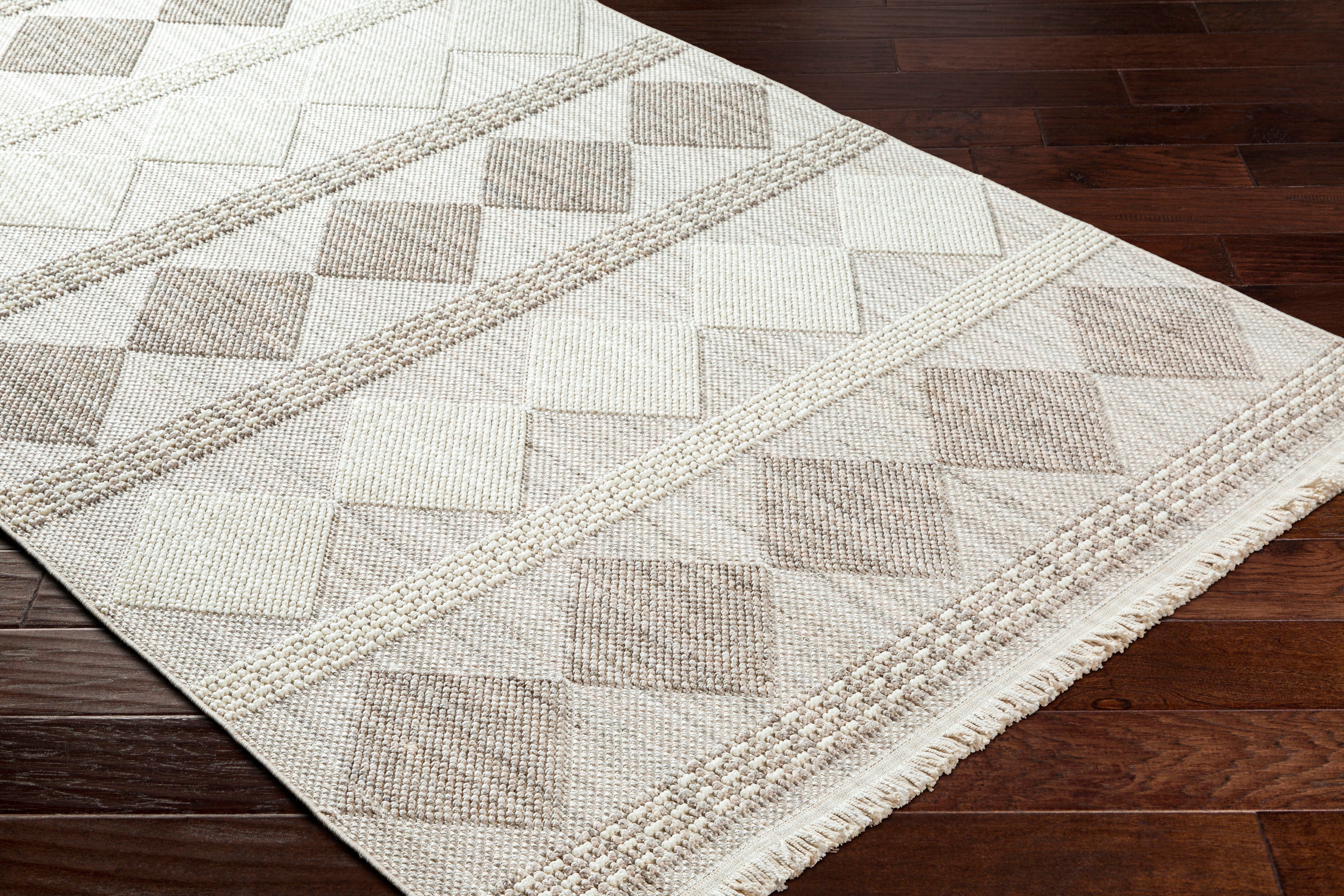 Surya New Delhi NWH-2301 Cream Area Rug by LIVABLISS