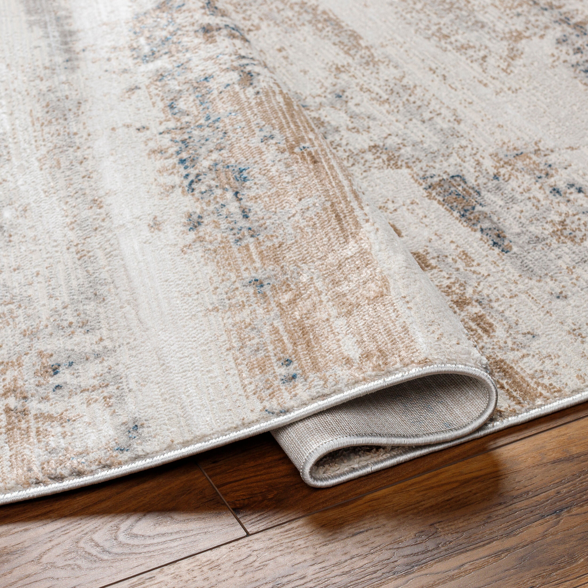 Surya Obsession OBN-2303 Light Gray Area Rug by LIVABLISS