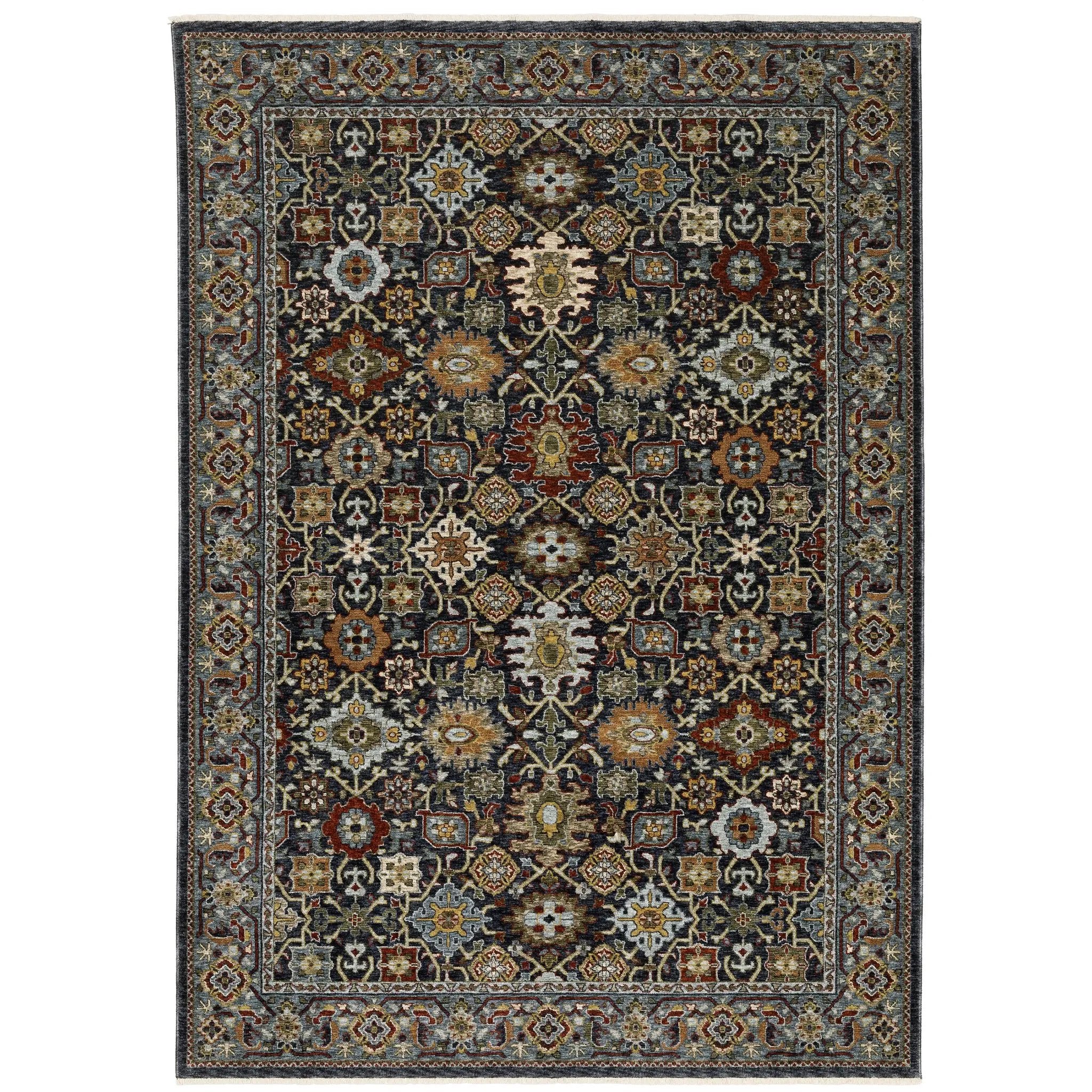 Aberdeen 4922D Blue/ Multi Area Rug by Oriental Weavers