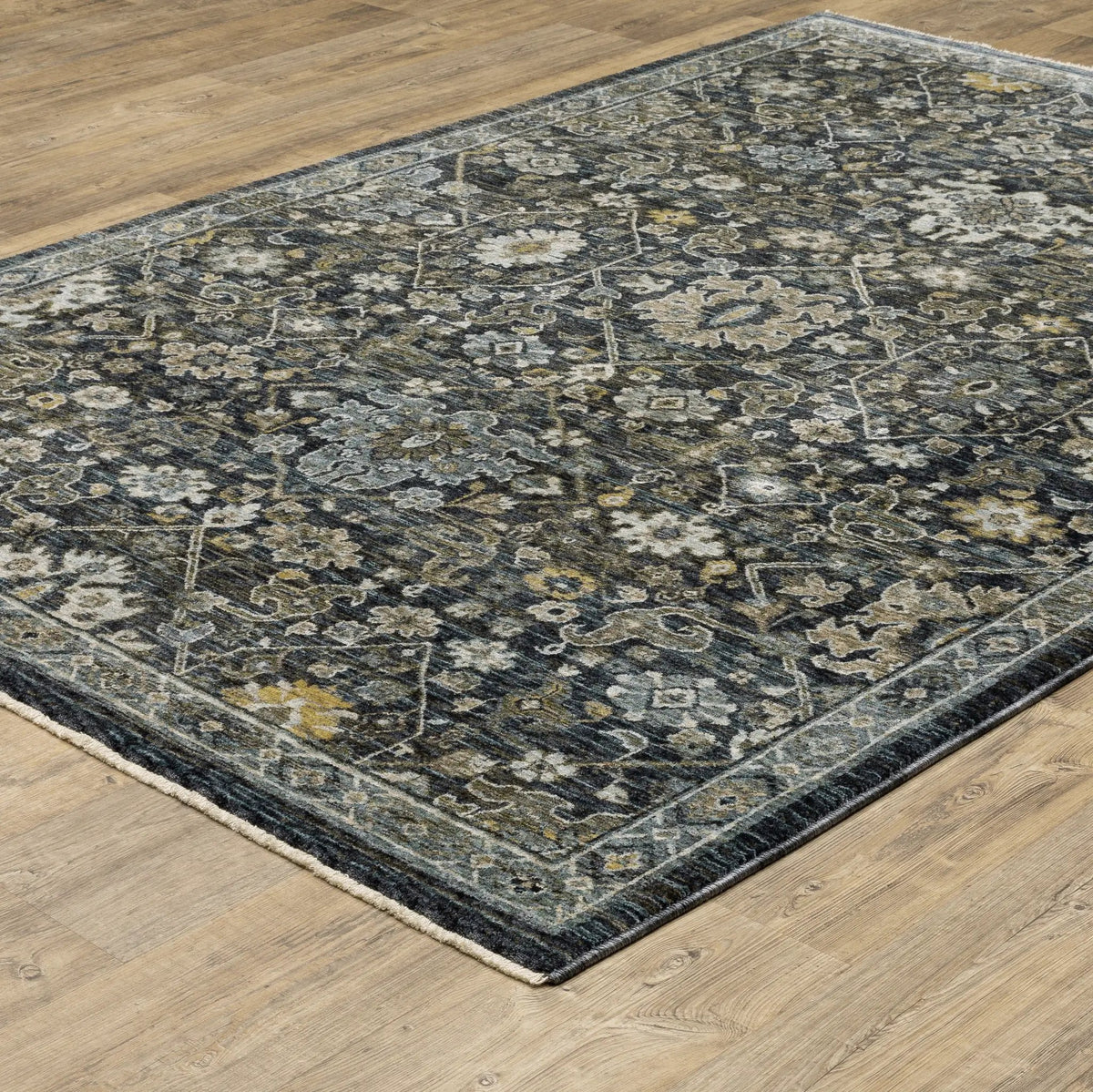 Aberdeen 533K1 Blue/ Light Blue Area Rug by Oriental Weavers