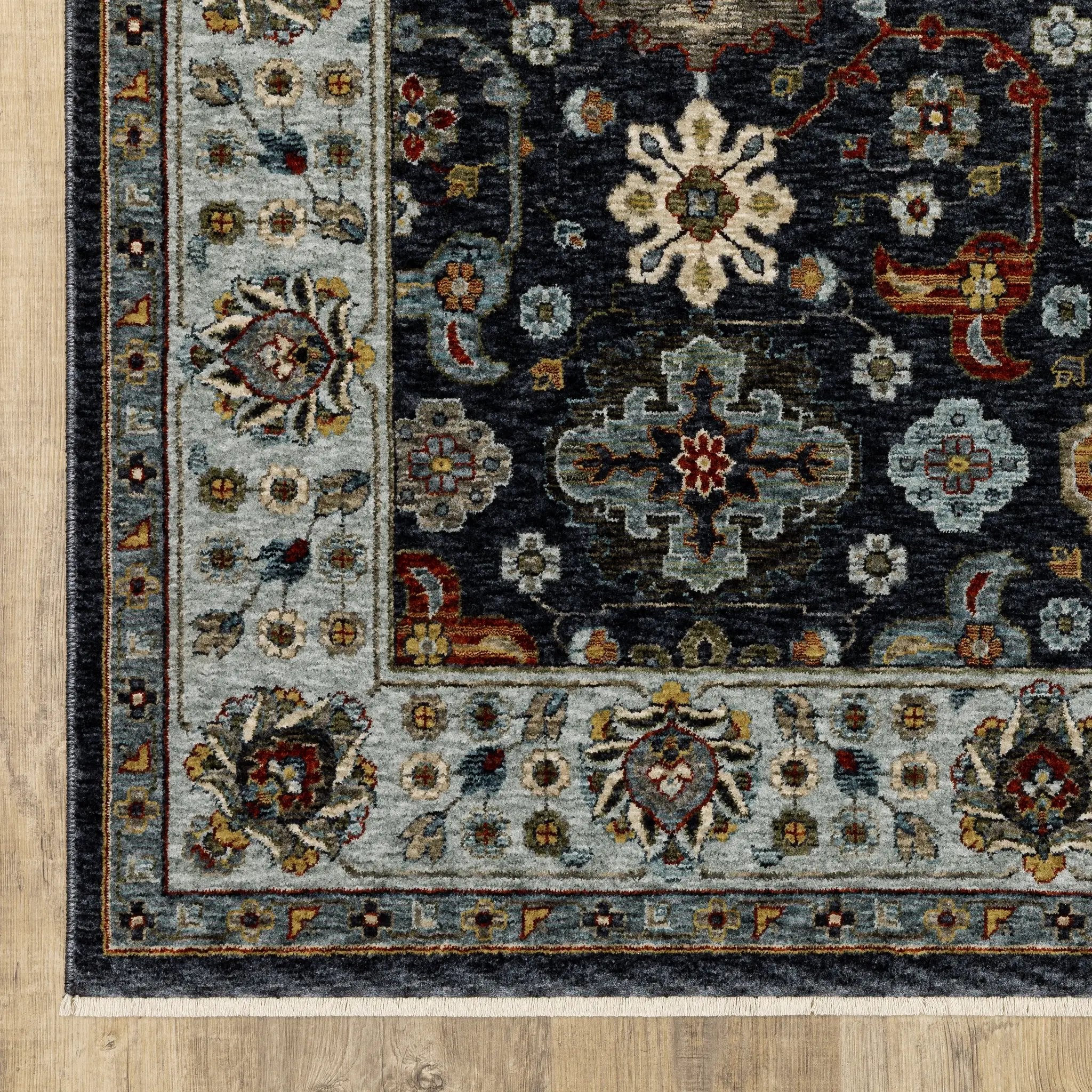 Aberdeen 561B1 Blue/ Multi Area Rug by Oriental Weavers