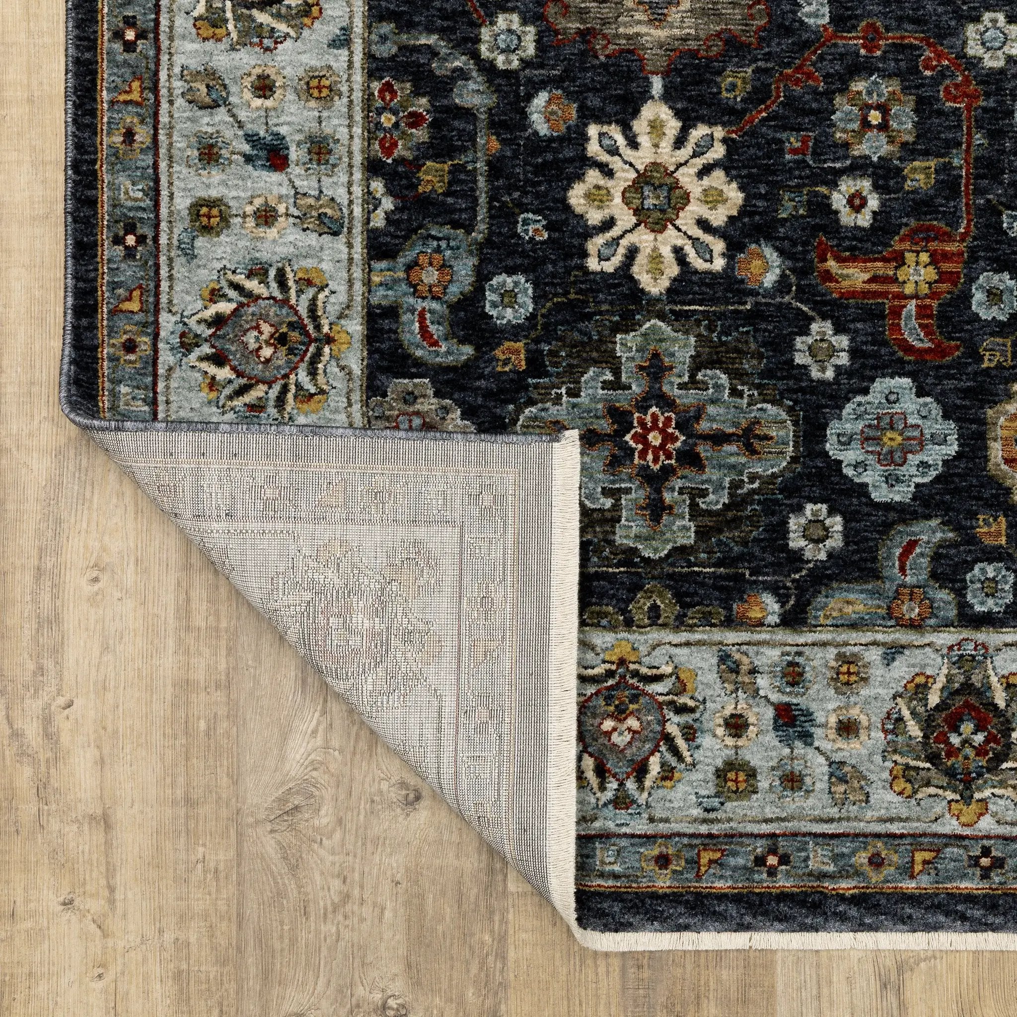 Aberdeen 561B1 Blue/ Multi Area Rug by Oriental Weavers