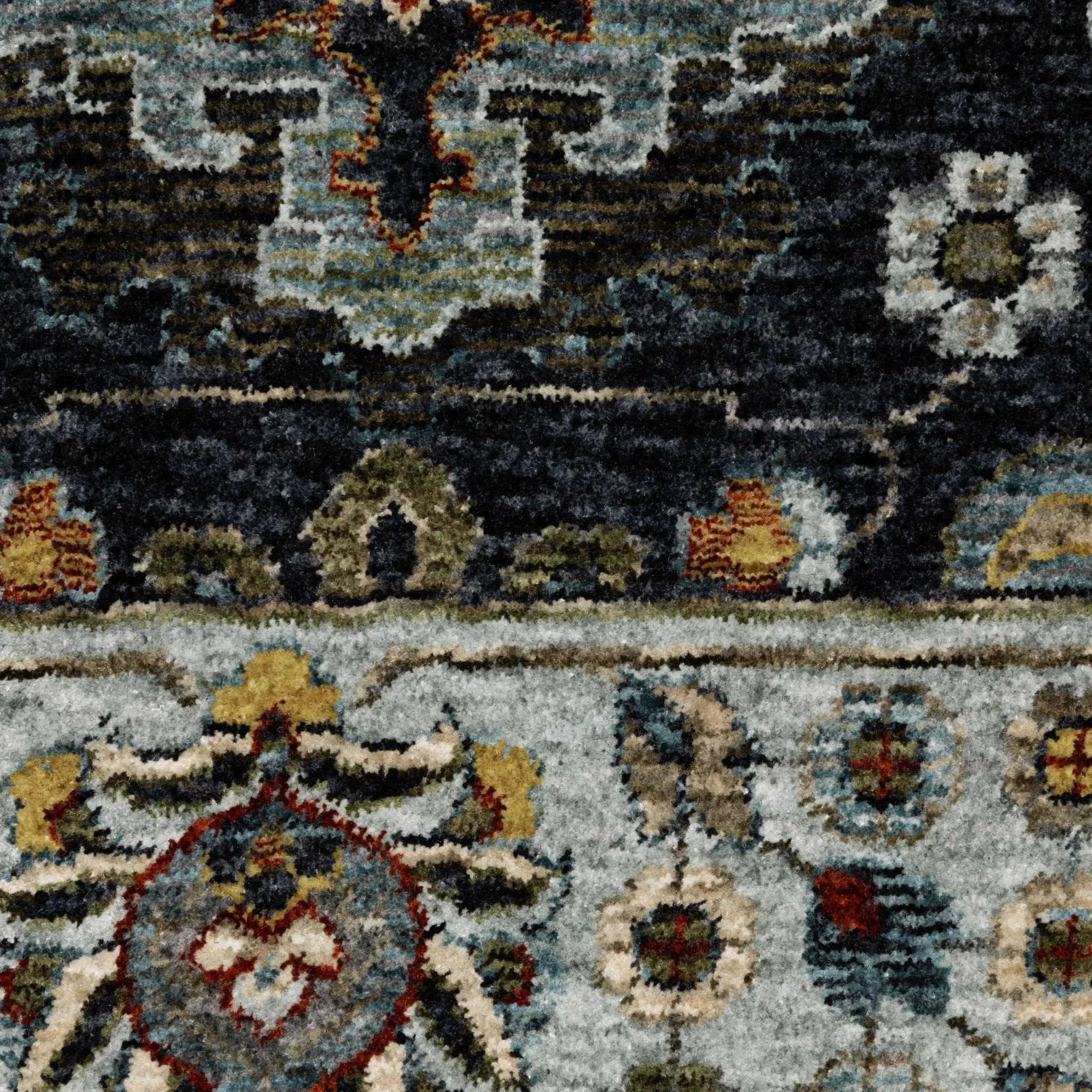 Aberdeen 561B1 Blue/ Multi Area Rug by Oriental Weavers