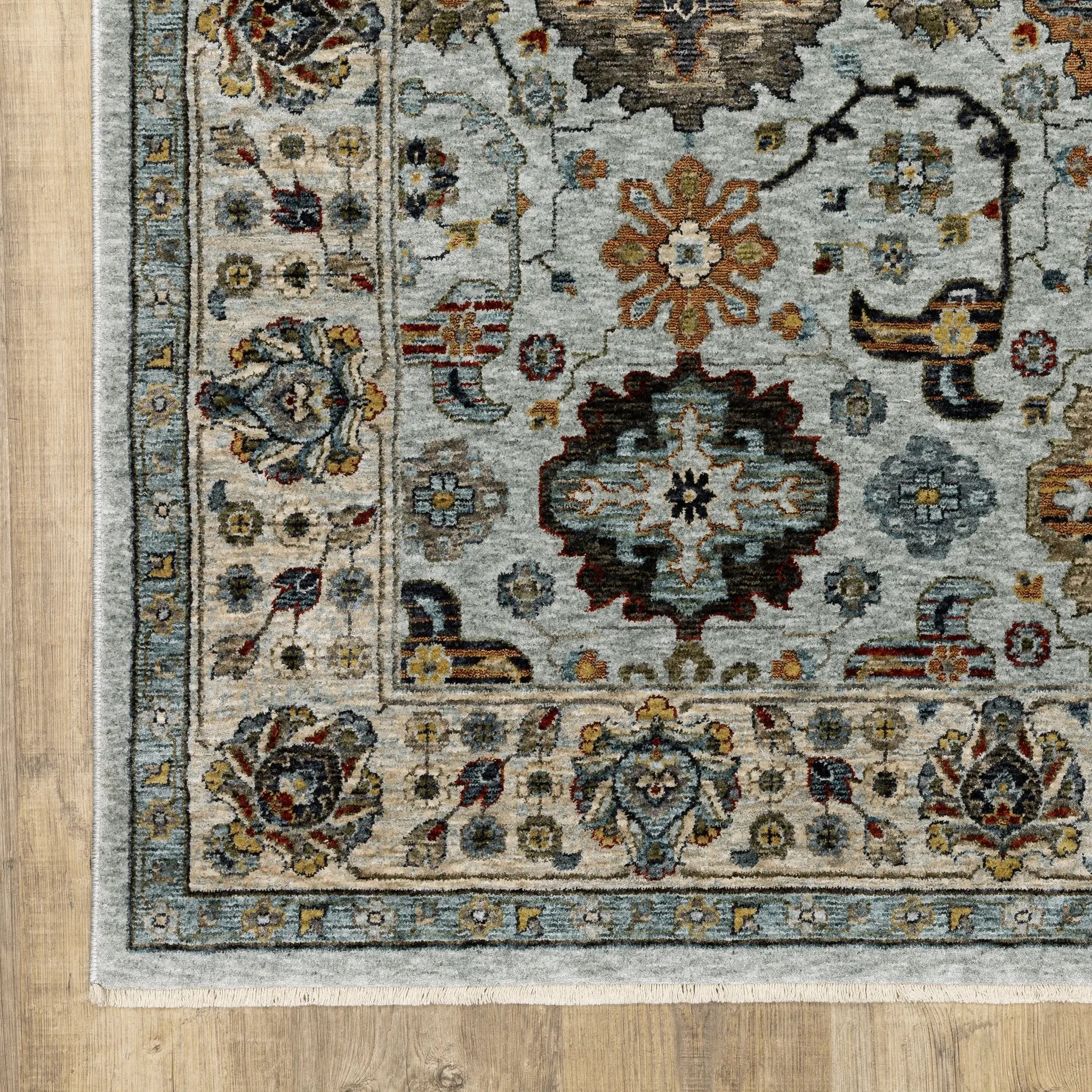 Aberdeen 561W1 Blue/ Beige Area Rug by Oriental Weavers