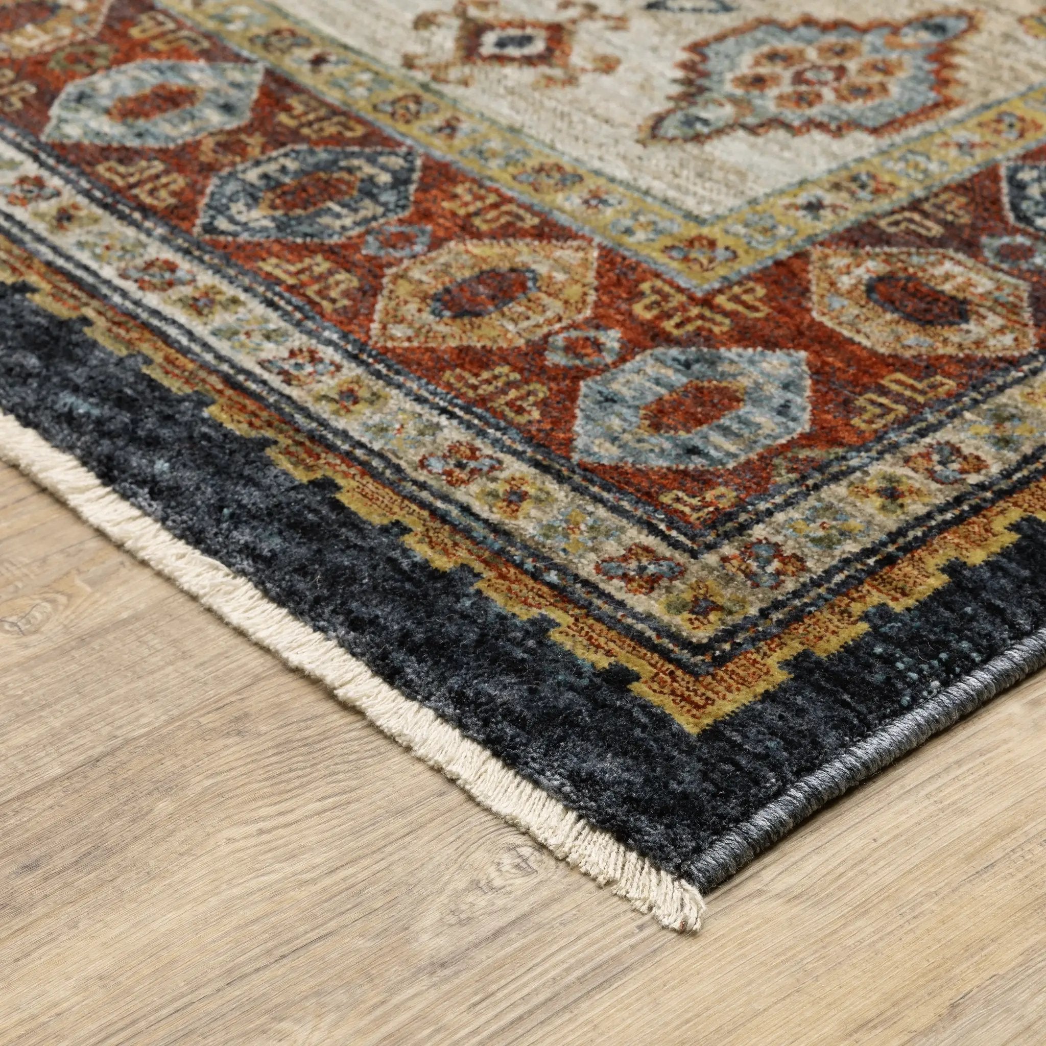 Aberdeen 005W1 Blue/ Multi Area Rug by Oriental Weavers
