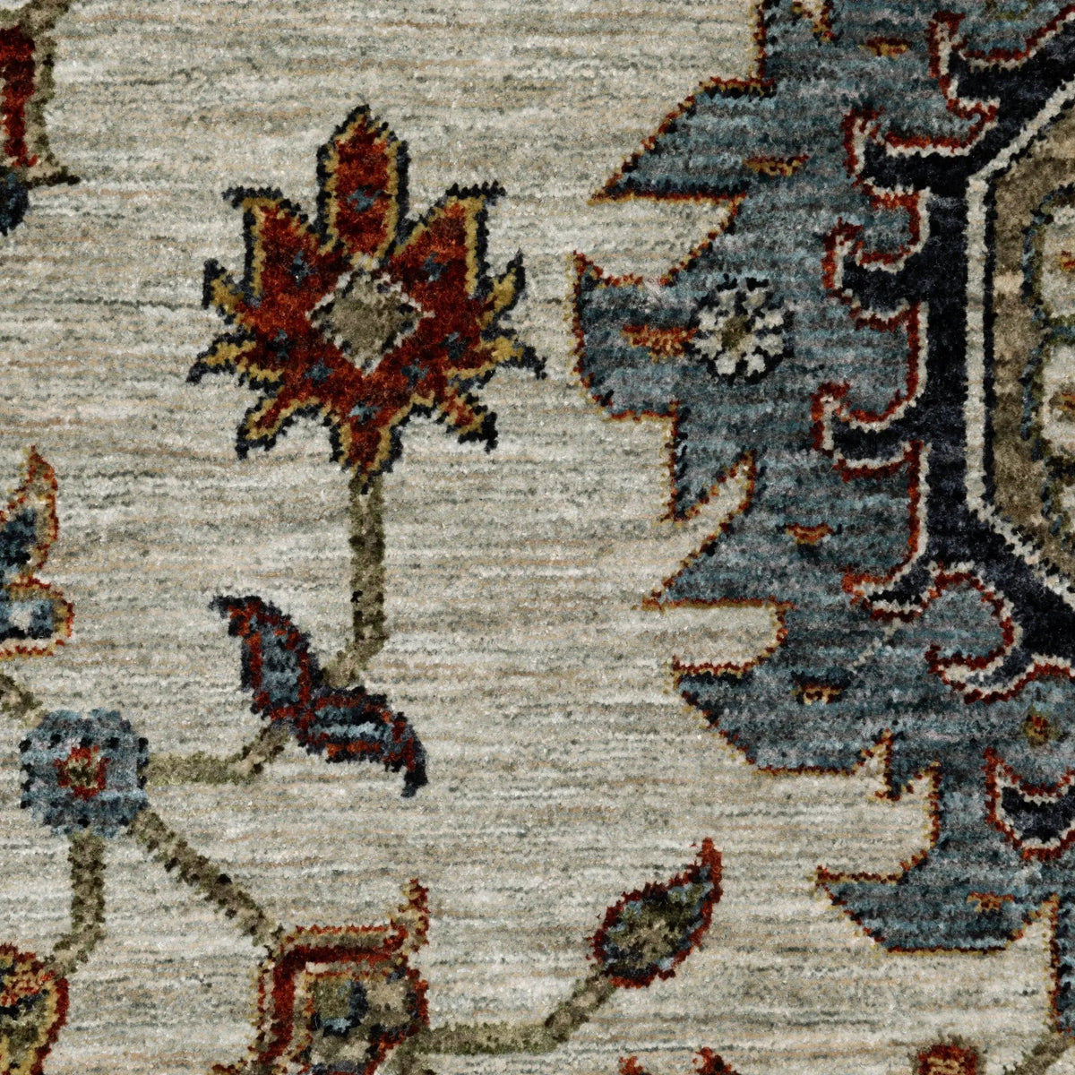 Aberdeen 751W1 Ivory/ Multi Area Rug by Oriental Weavers
