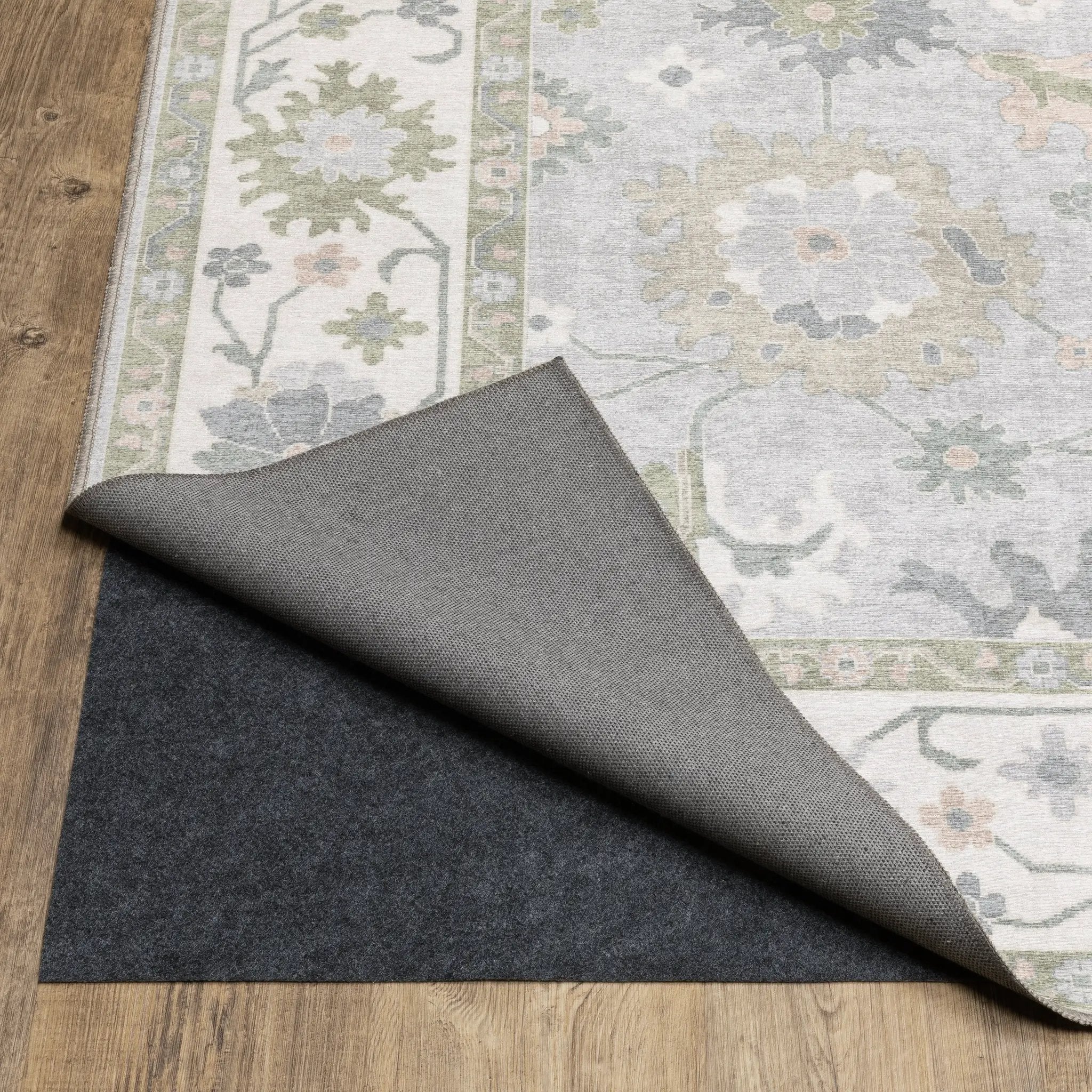 Addison ADD06 Blue/ Green Area Rug by Oriental Weavers