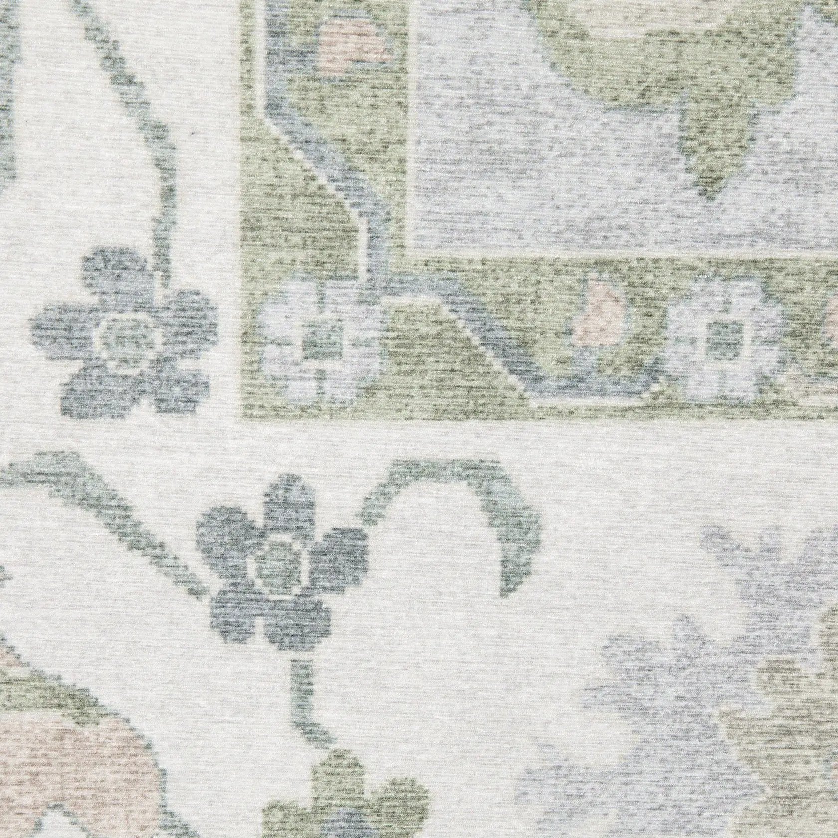 Addison ADD06 Blue/ Green Area Rug by Oriental Weavers