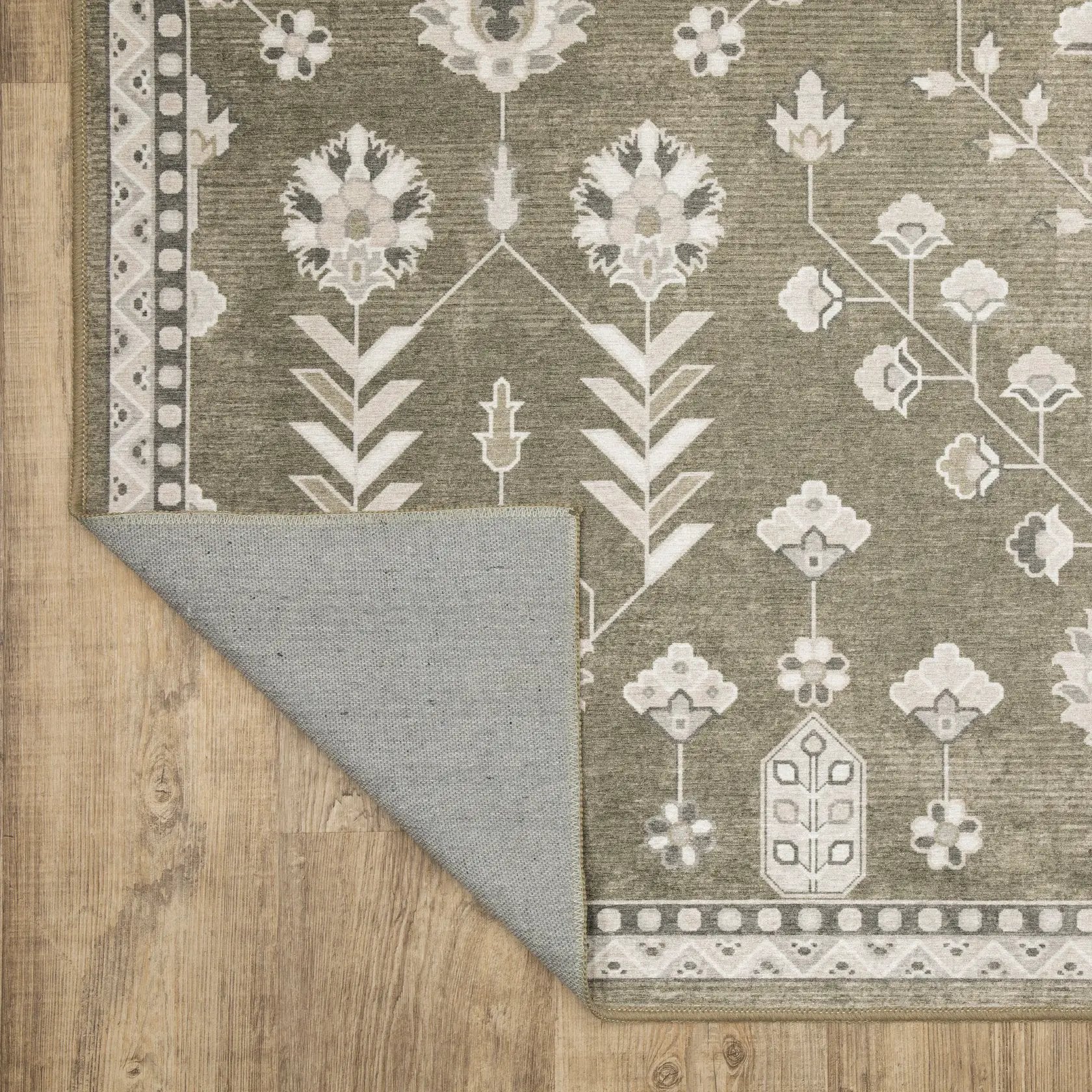 Addison ADD07 Brown/ Ivory Area Rug by Oriental Weavers