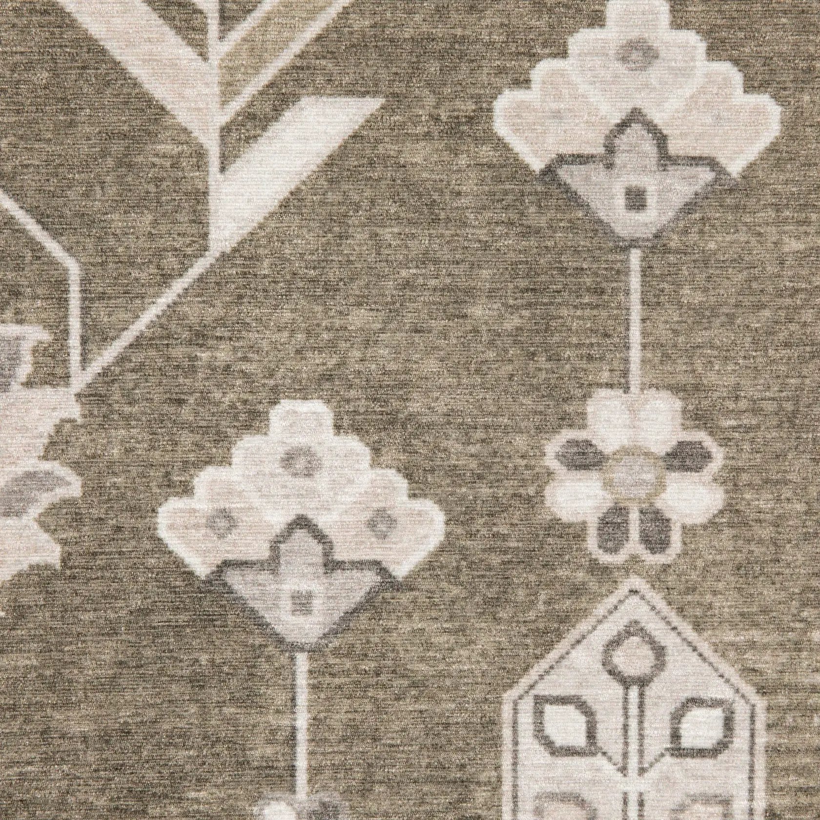 Addison ADD07 Brown/ Ivory Area Rug by Oriental Weavers