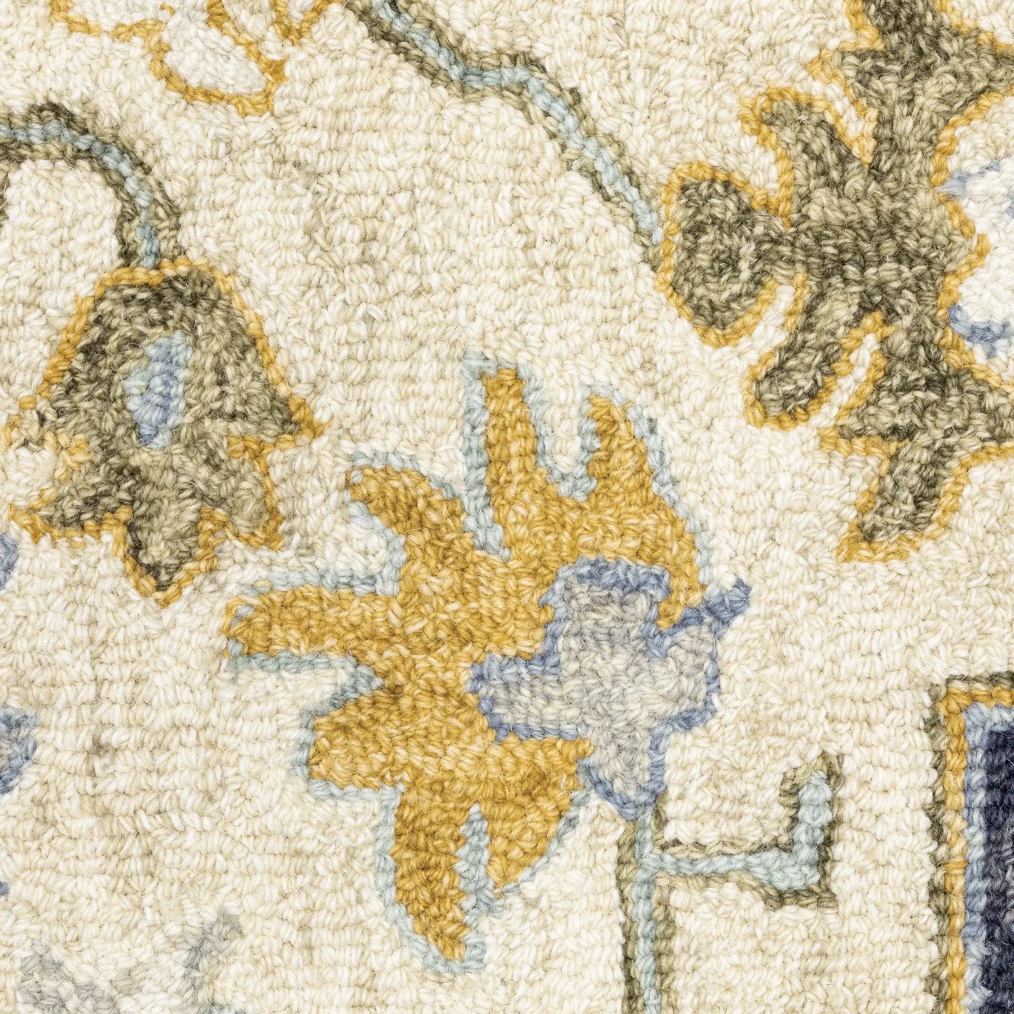 Alfresco 28402 Blue/ Ivory Area Rug by Oriental Weavers