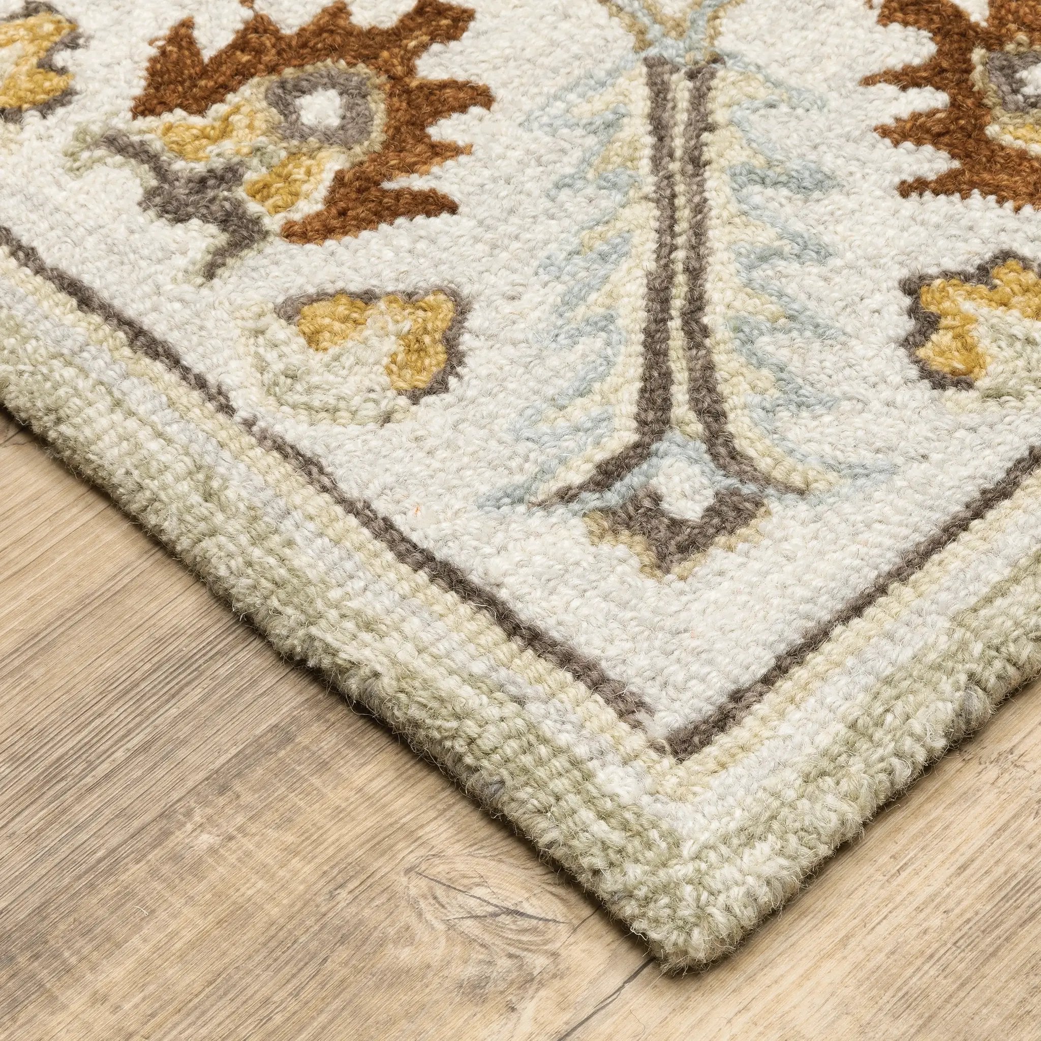 Alfresco 28403 Ivory/ Beige Area Rug by Oriental Weavers