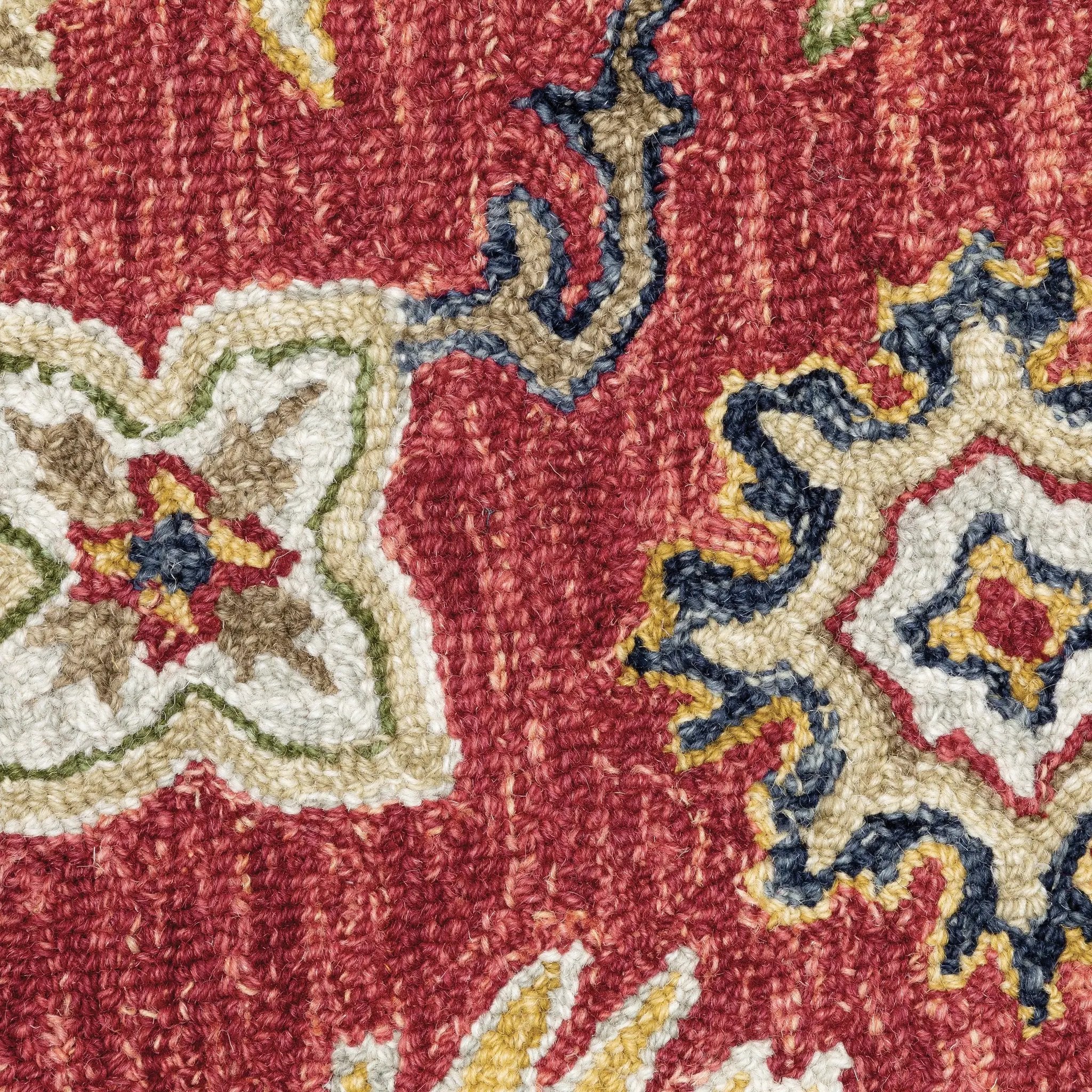 Alfresco 28404 Red/ Blue Area Rug by Oriental Weavers