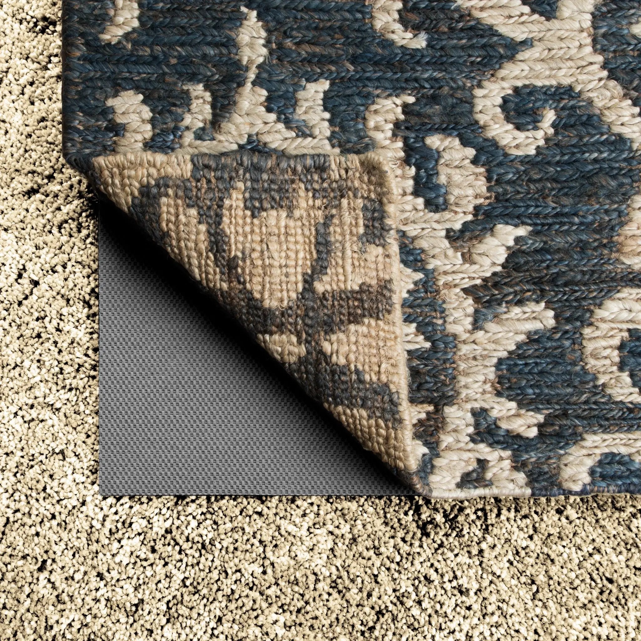 All Purpose Reversible 0004E Grey Rug Pad by Oriental Weavers