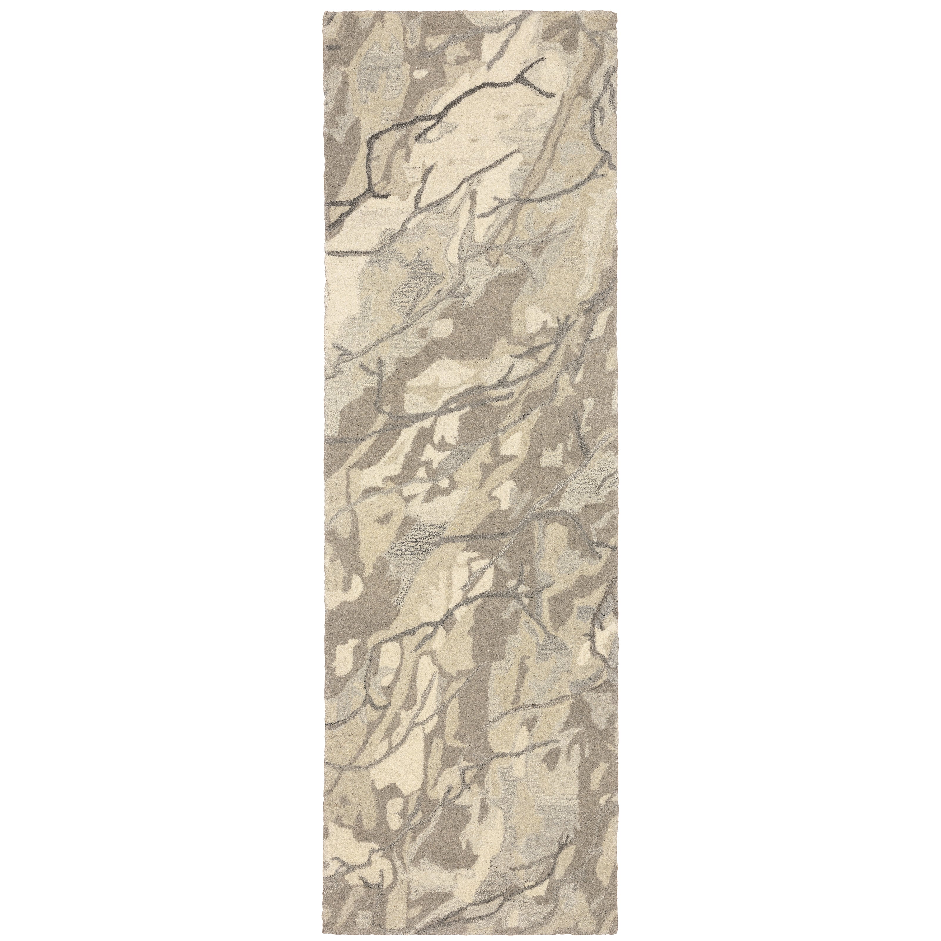Anastasia 68008 Beige/Ivory Area Rug, handmade beige ivory wool area rug with subtle global woven textile pattern.