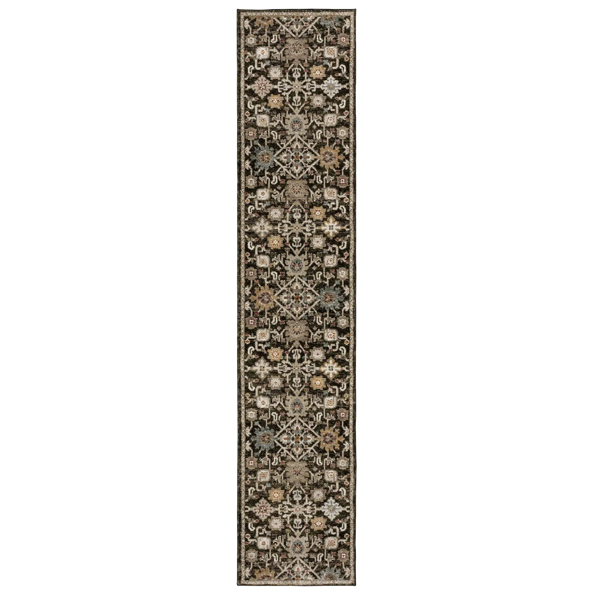 Andorra 2396B Brown/ Multi Area Rug by Oriental Weavers