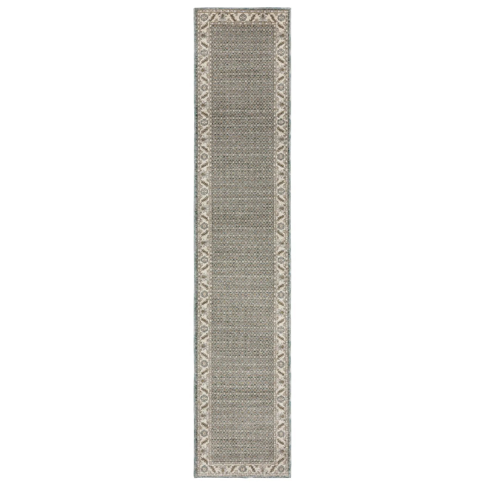 Andorra 2429A Blue/ Ivory Area Rug by Oriental Weavers