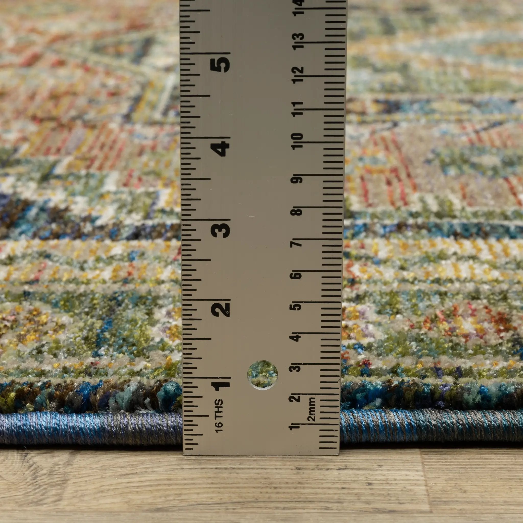 Andorra 2442A Blue/ Multi Area Rug by Oriental Weavers