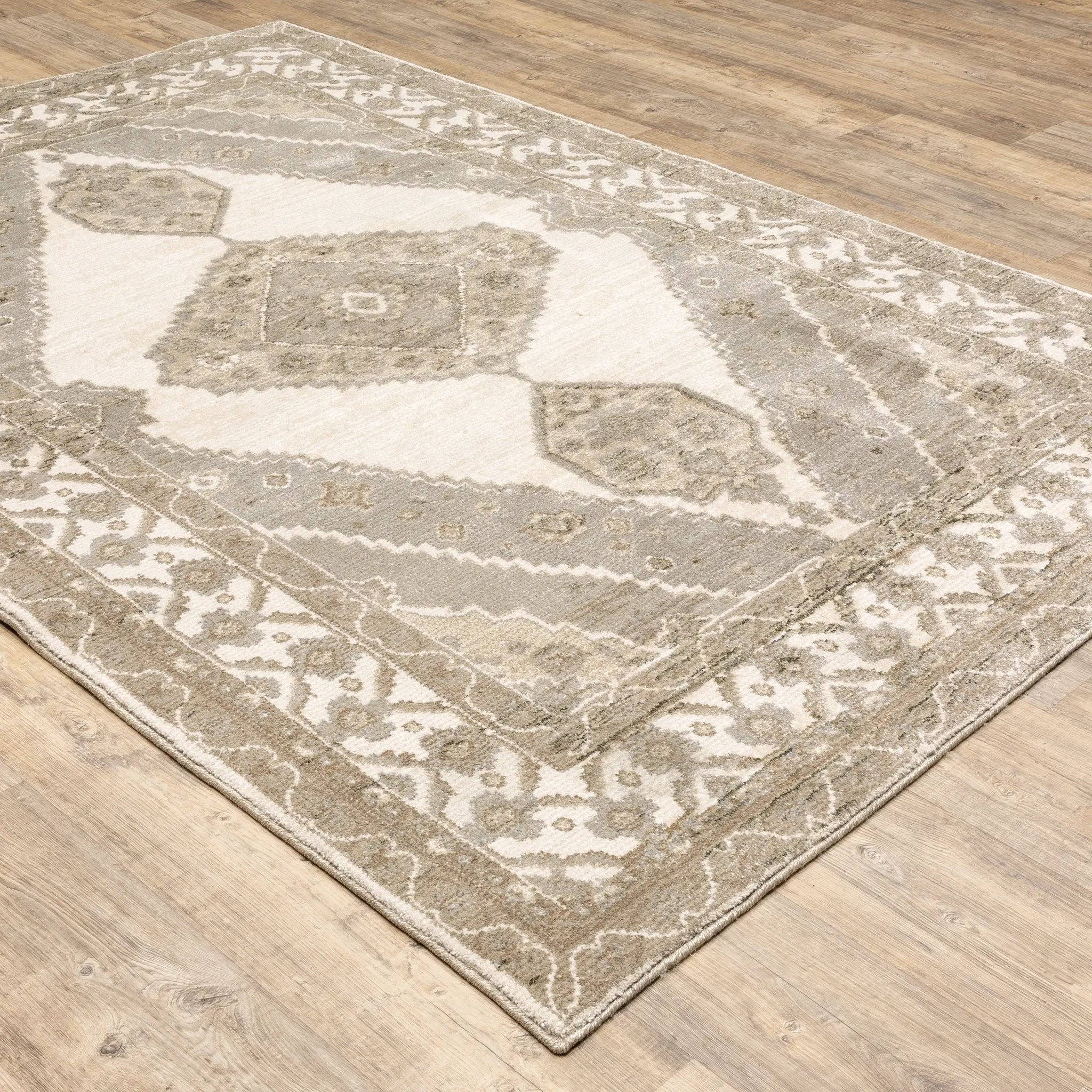 Andorra 298C0 Beige/ Ivory Area Rug by Oriental Weavers