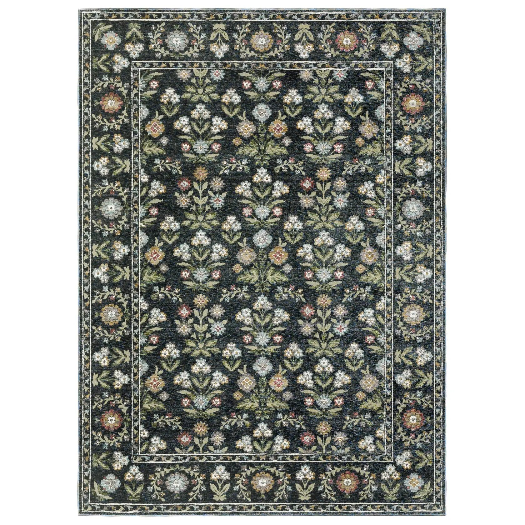 Andorra 3710A Blue/ Multi Area Rug by Oriental Weavers