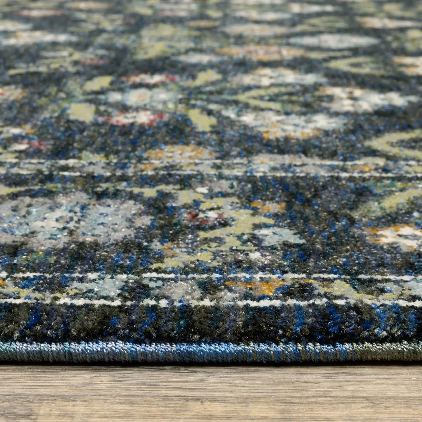 Andorra 3710A Blue/ Multi Area Rug by Oriental Weavers