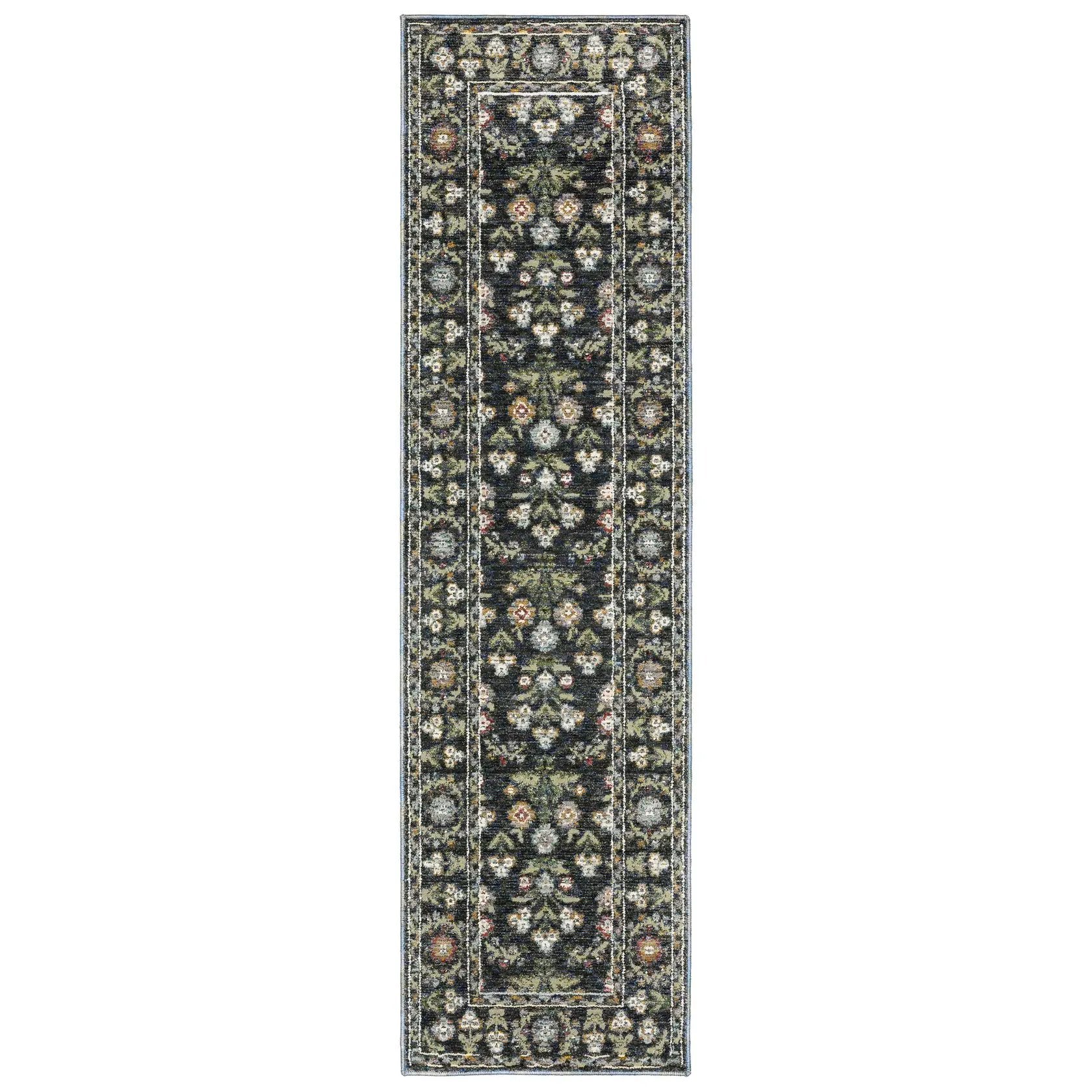 Andorra 3710A Blue/ Multi Area Rug by Oriental Weavers
