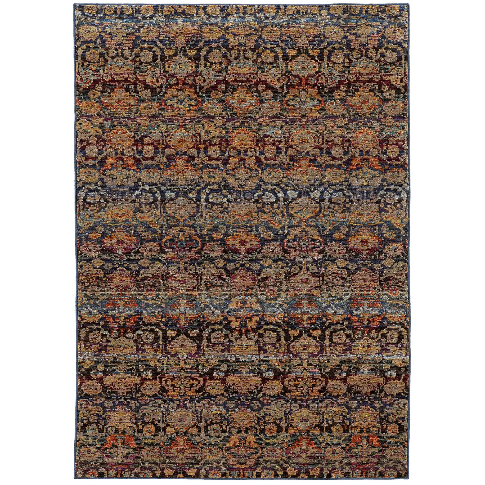 Andorra 6836C Multi/ Blue Area Rug by Oriental Weavers