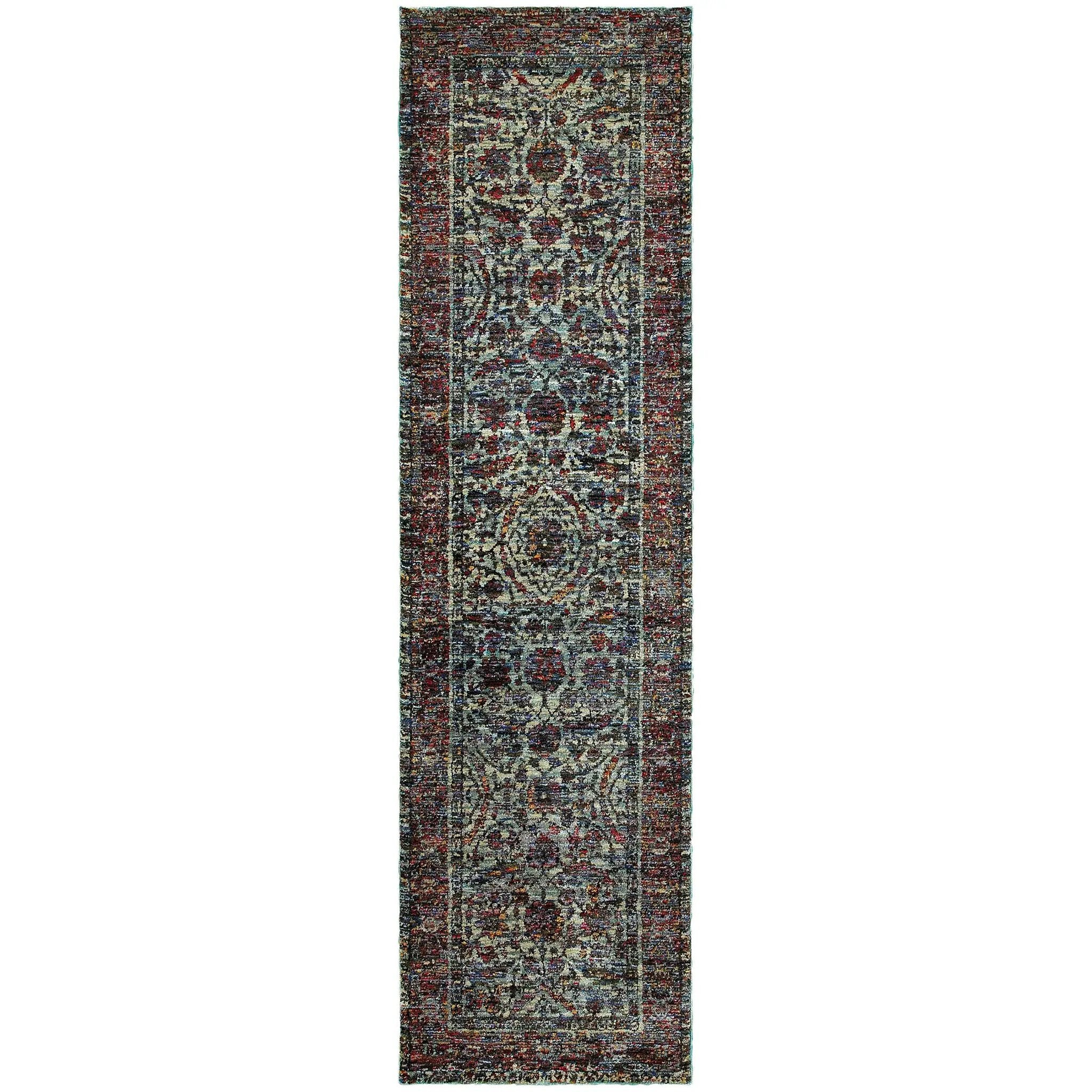 Andorra 6846B Blue/ Purple Area Rug by Oriental Weavers