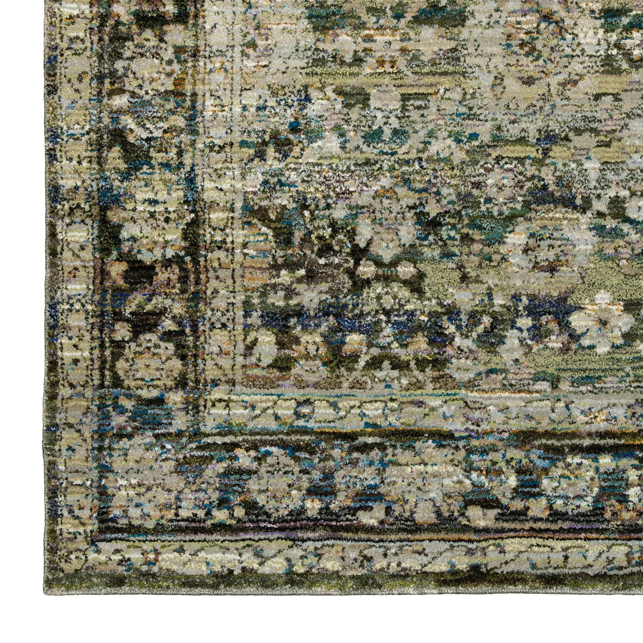 Andorra 7125C Green/ Brown Area Rug by Oriental Weavers