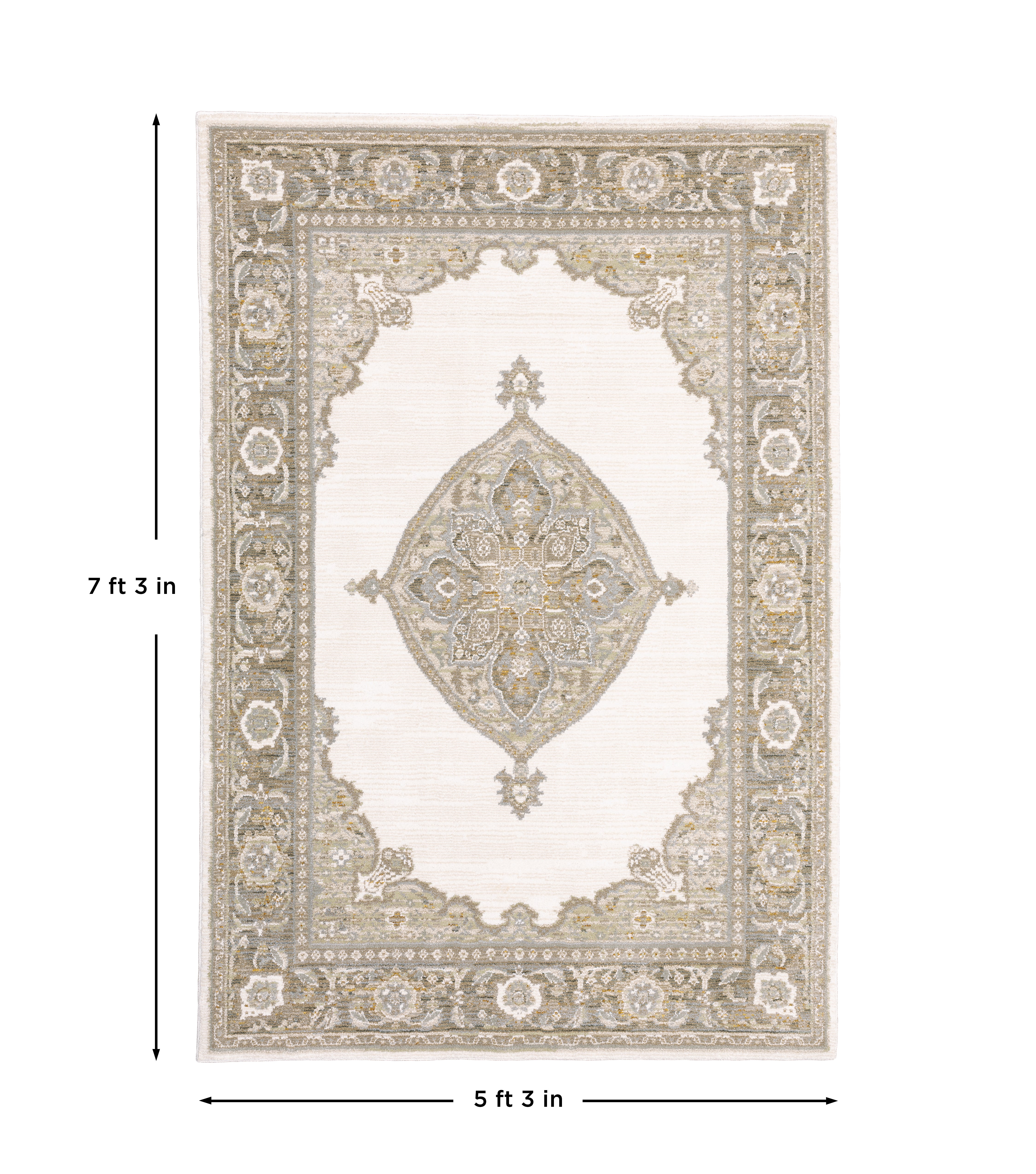 Andorra 7939D Beige/Tan Area Rug, beige, tan modern traditional area rug with subtle vintage-inspired texture and plush pile.