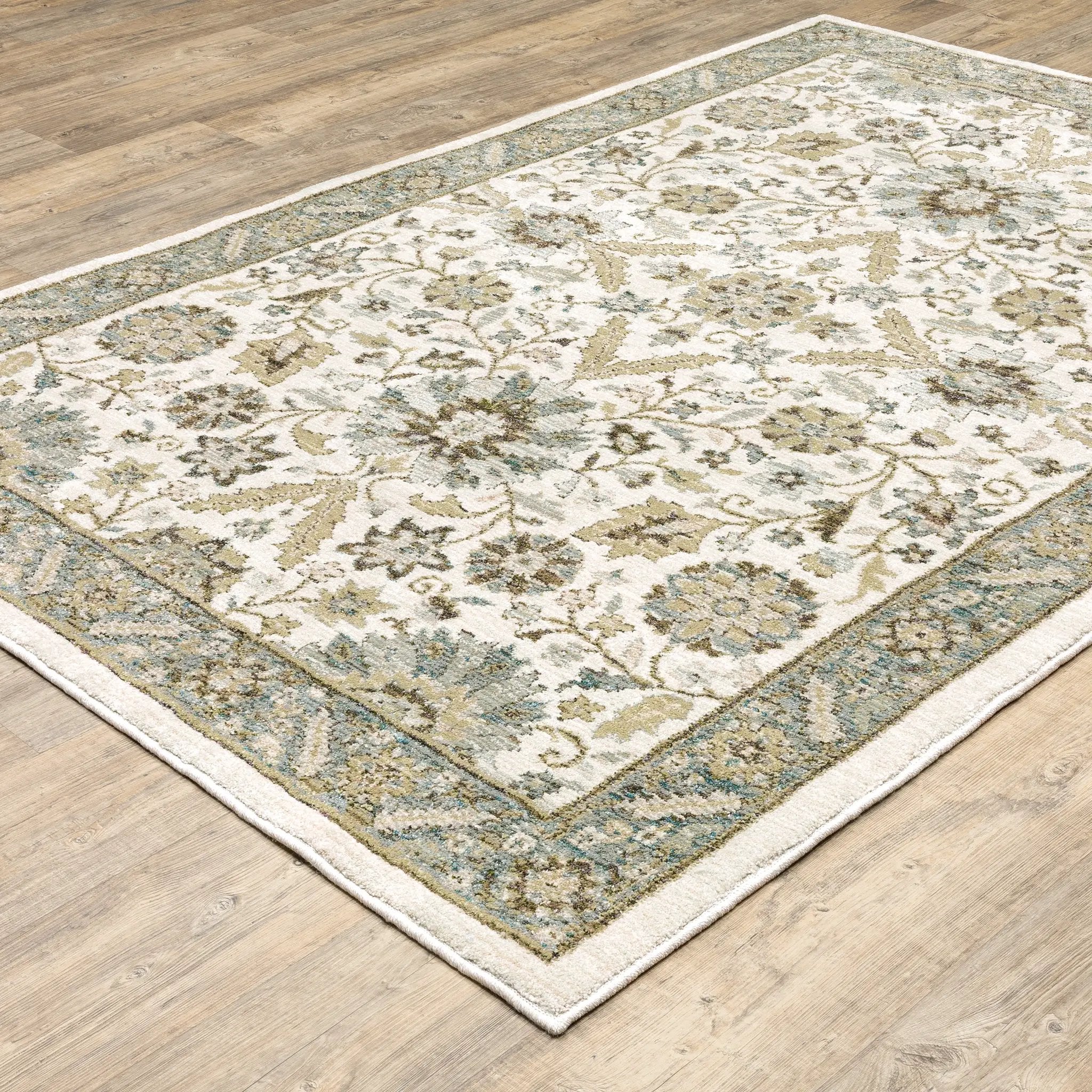 Andorra 8918I Stone/ Ivory Area Rug by Oriental Weavers