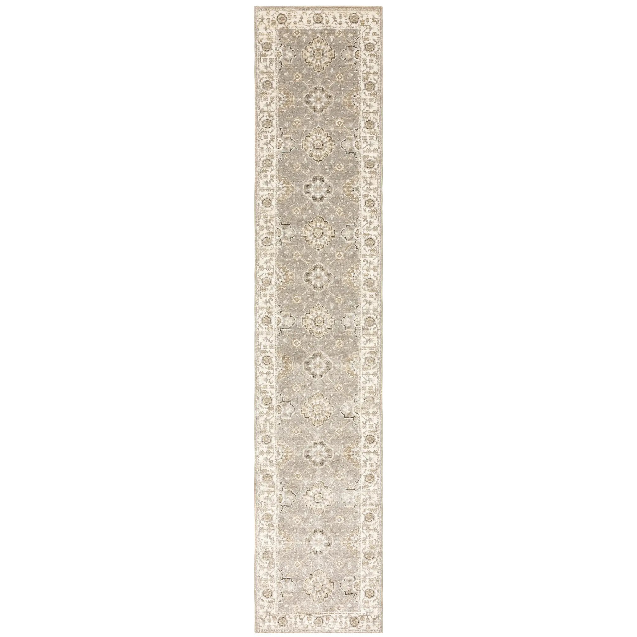 Andorra 8929H Grey/ Ivory Area Rug by Oriental Weavers