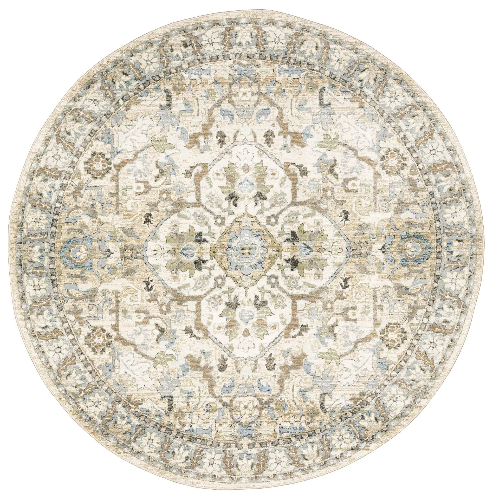 Andorra 9818G Beige/ Ivory Area Rug by Oriental Weavers