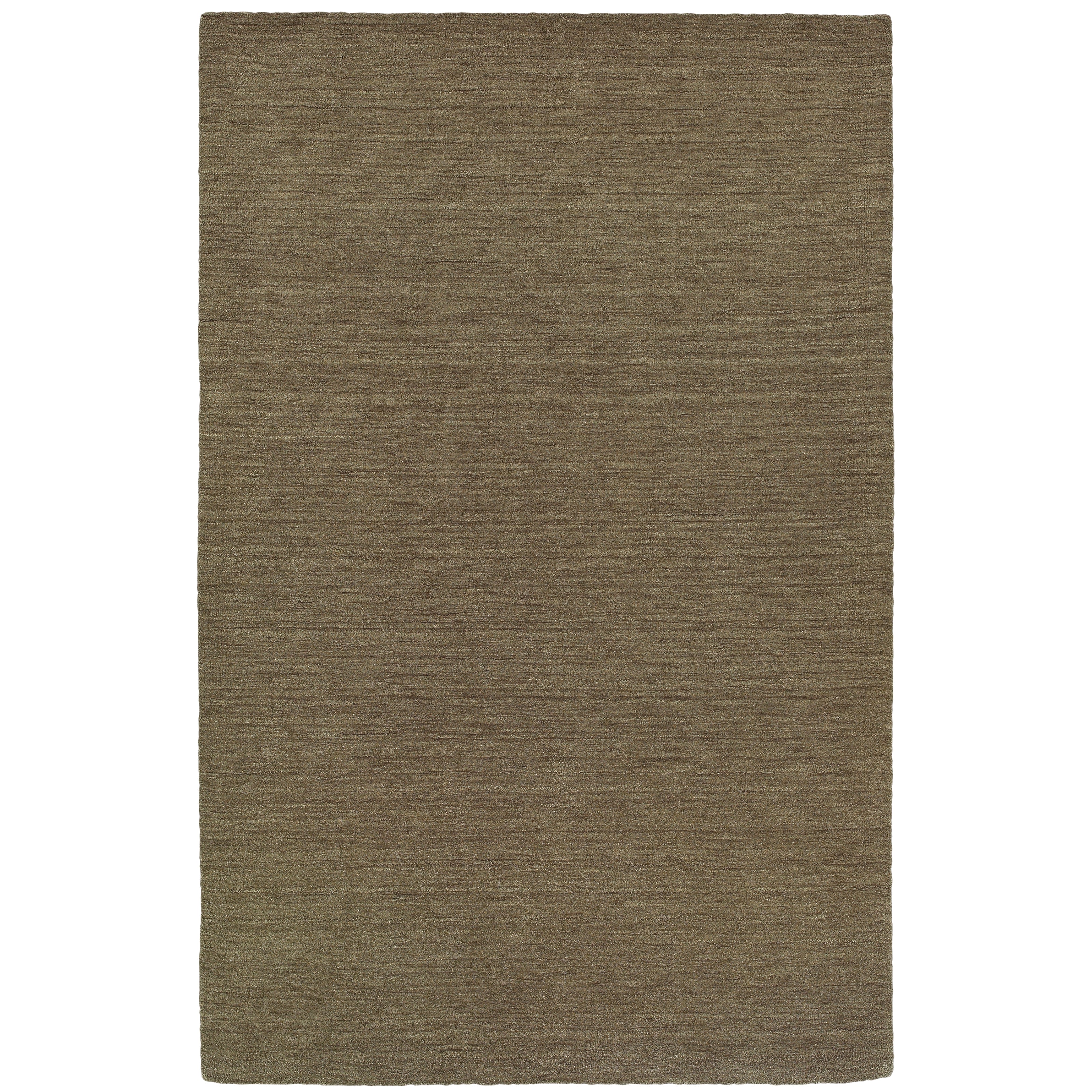 Aniston 27105 Oatmeal Area Rug, oatmeal solid wool area rug with heathered texture and warm handwoven surface.