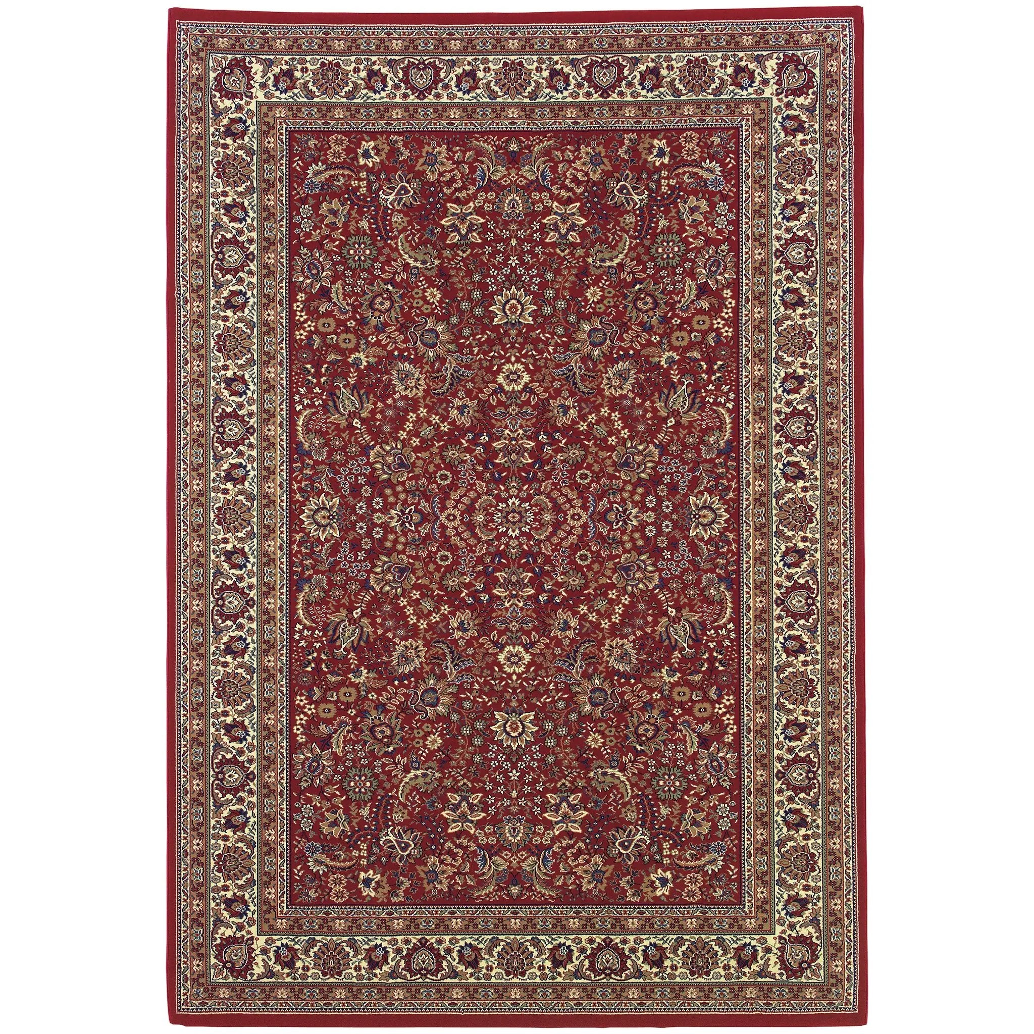 Ariana 113R3 Red/ Ivory Area Rug by Oriental Weavers