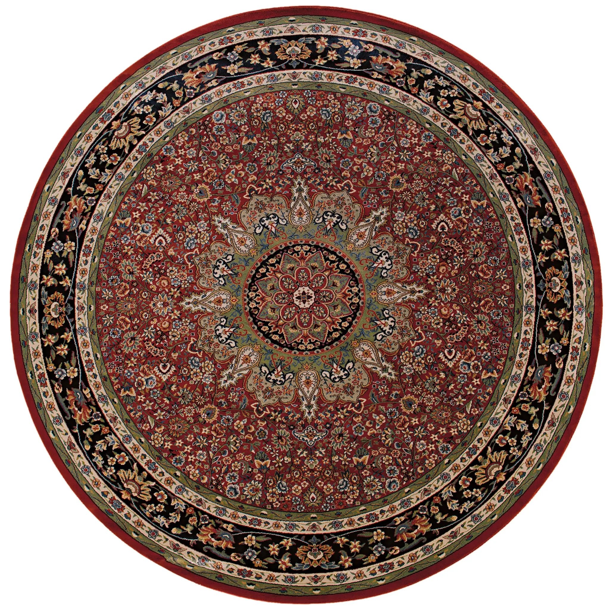 Ariana 116R3 Red/ Blue Area Rug by Oriental Weavers