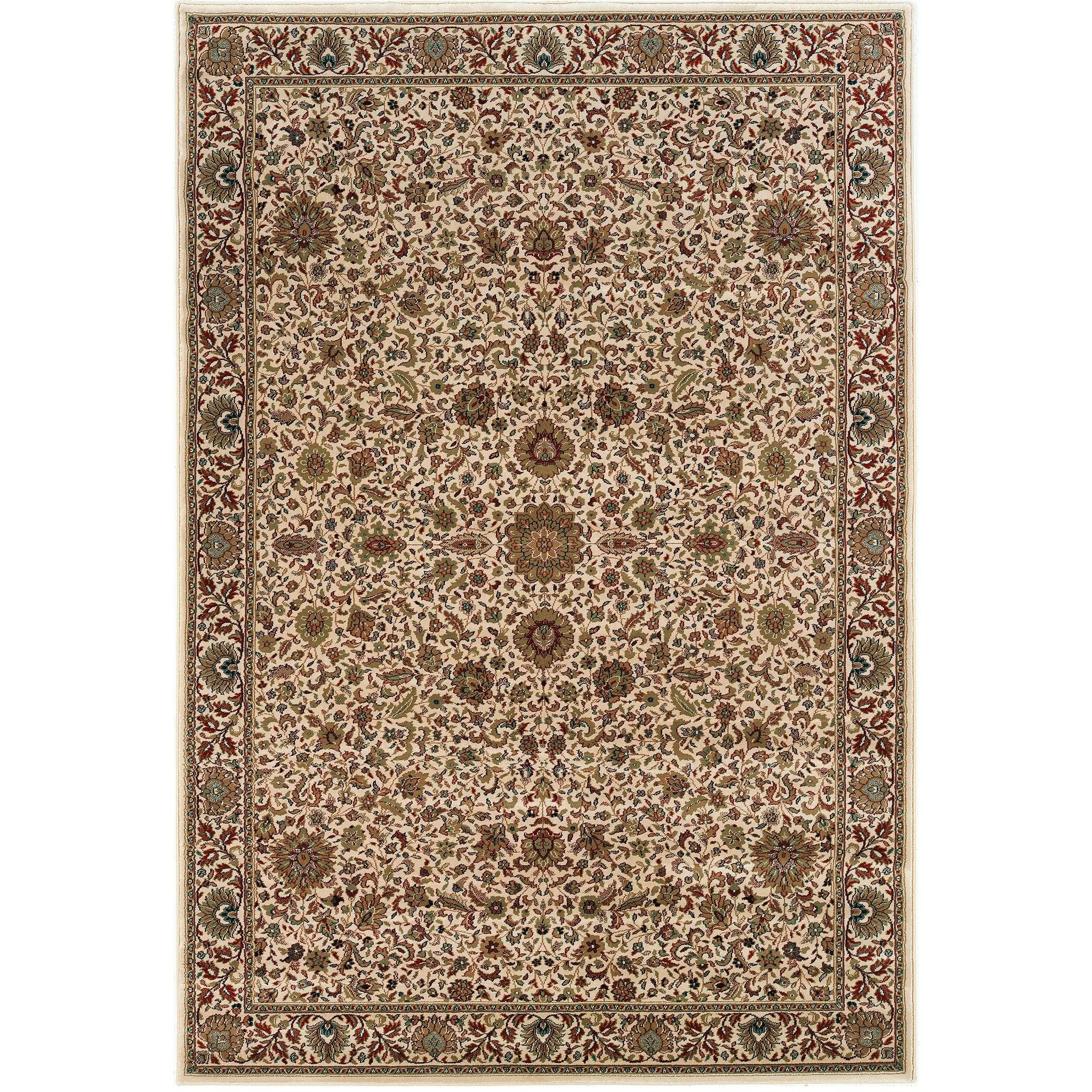 Ariana 172W3 Ivory/ Green Area Rug by Oriental Weavers
