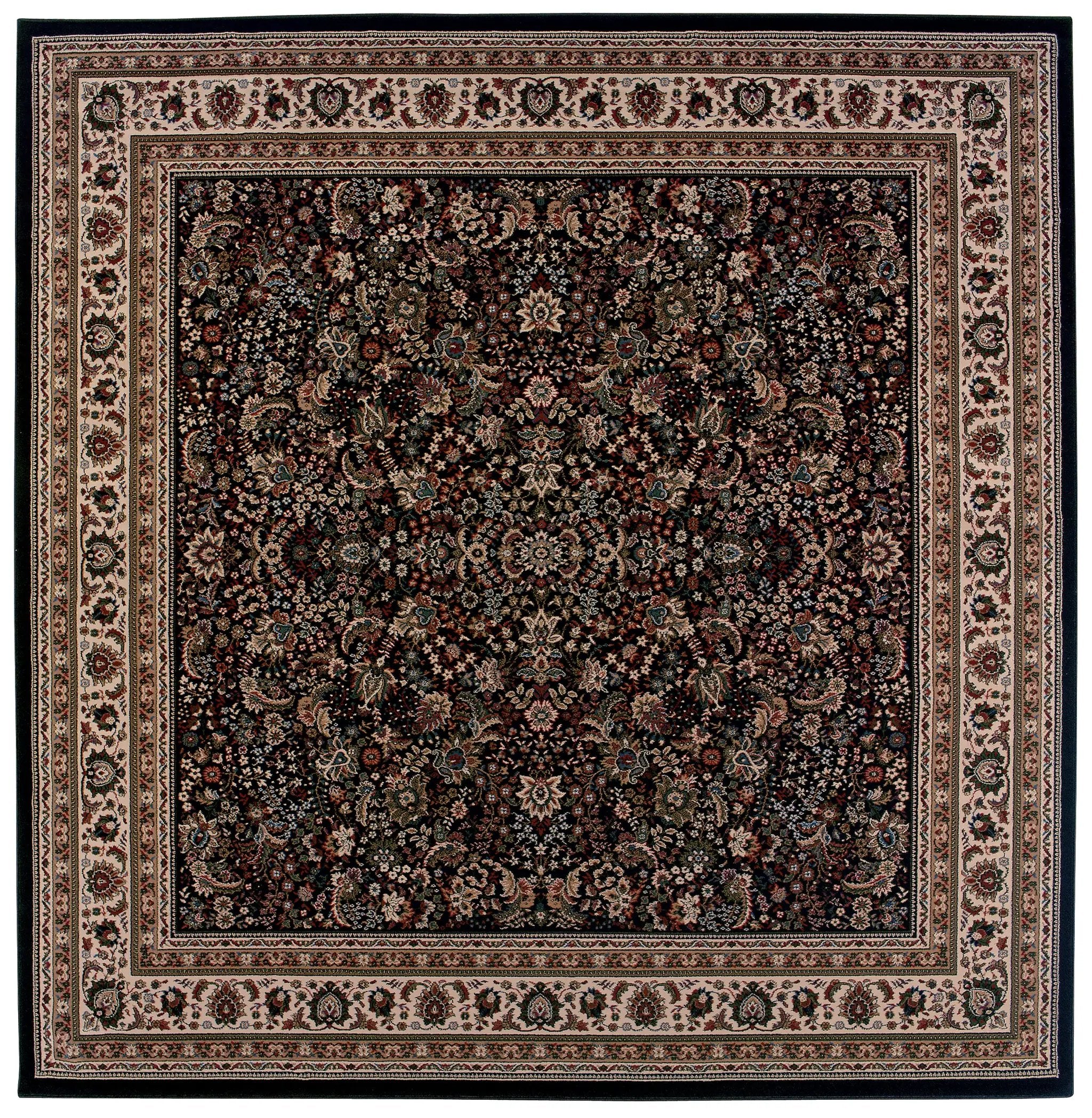 Ariana 213K8 Black/ Ivory Area Rug by Oriental Weavers