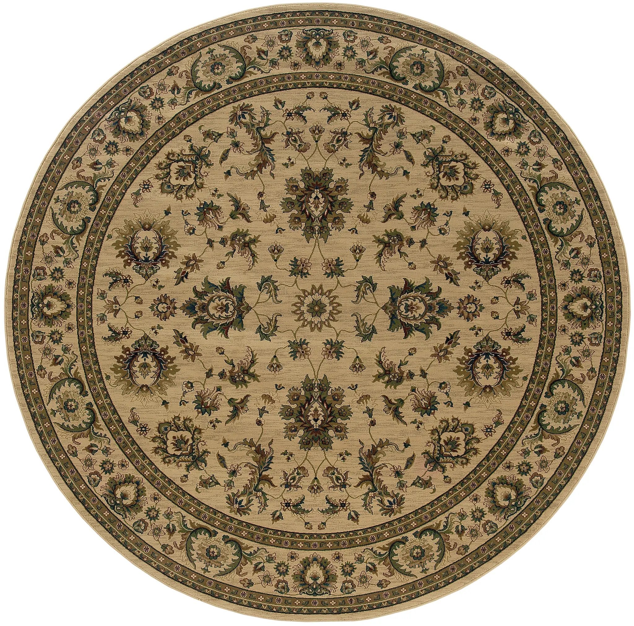 Ariana 311I3 Ivory/ Green Area Rug by Oriental Weavers