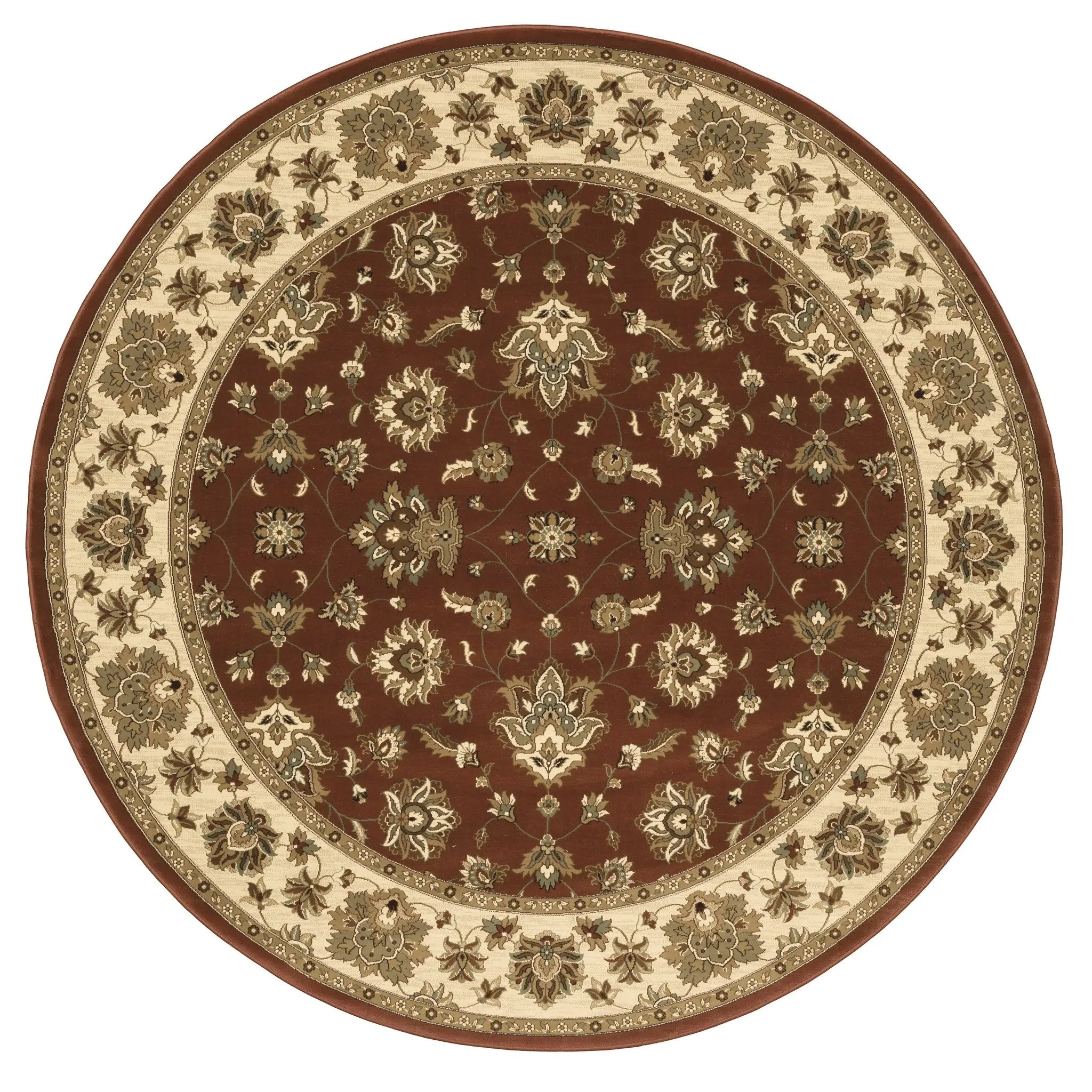 Ariana 623V3 Red/ Ivory Area Rug by Oriental Weavers