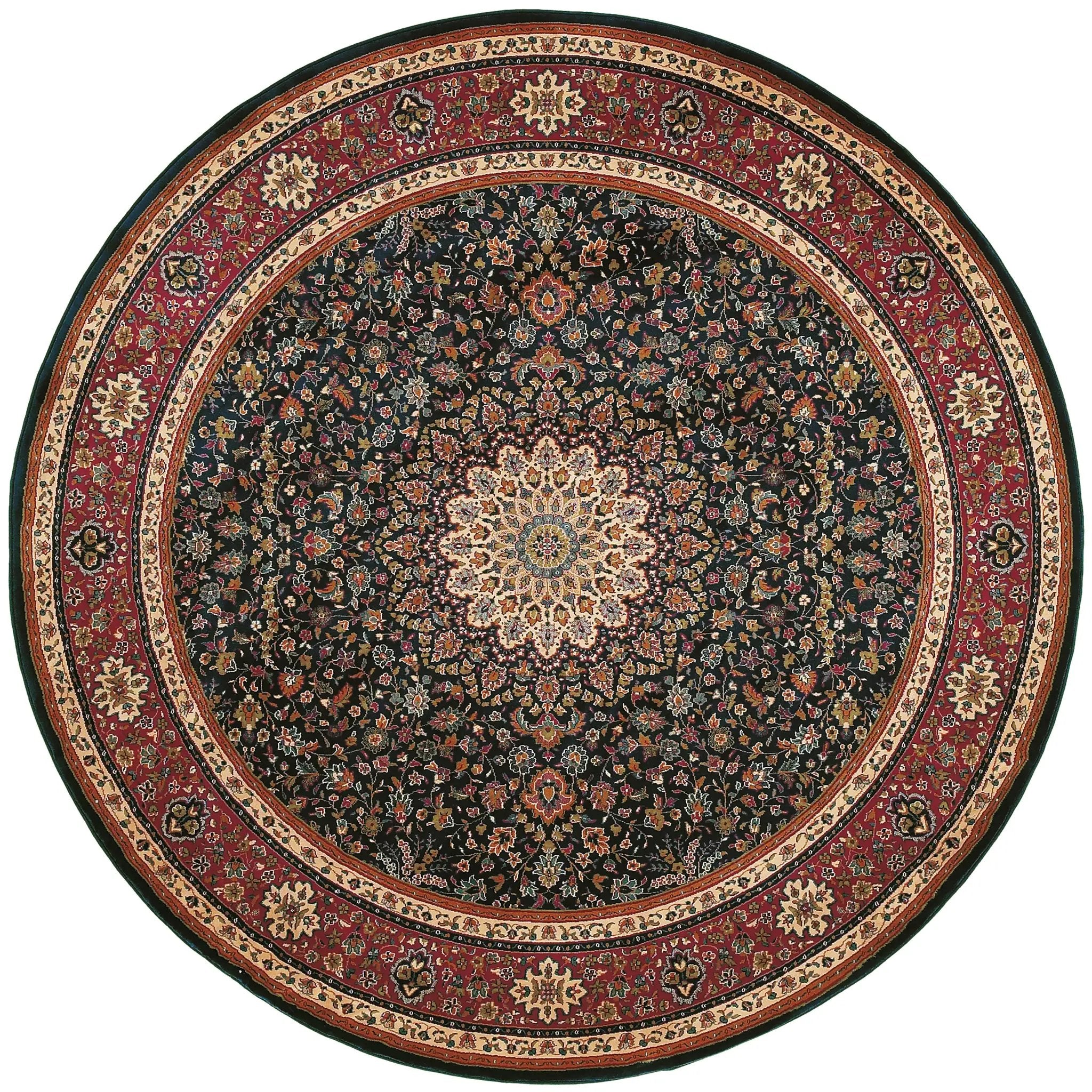 Ariana 095B3 Blue/ Red Area Rug by Oriental Weavers