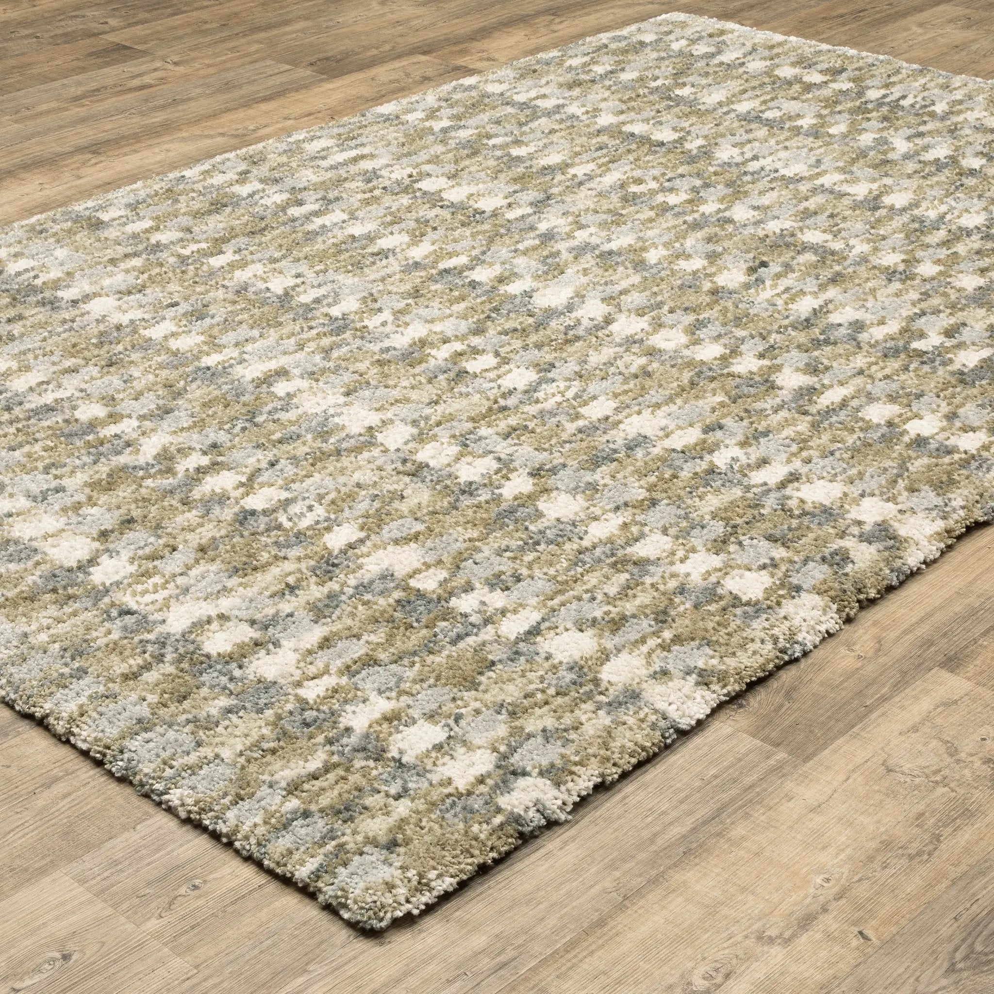 Aspen 3052A Gold/ Grey Area Rug by Oriental Weavers
