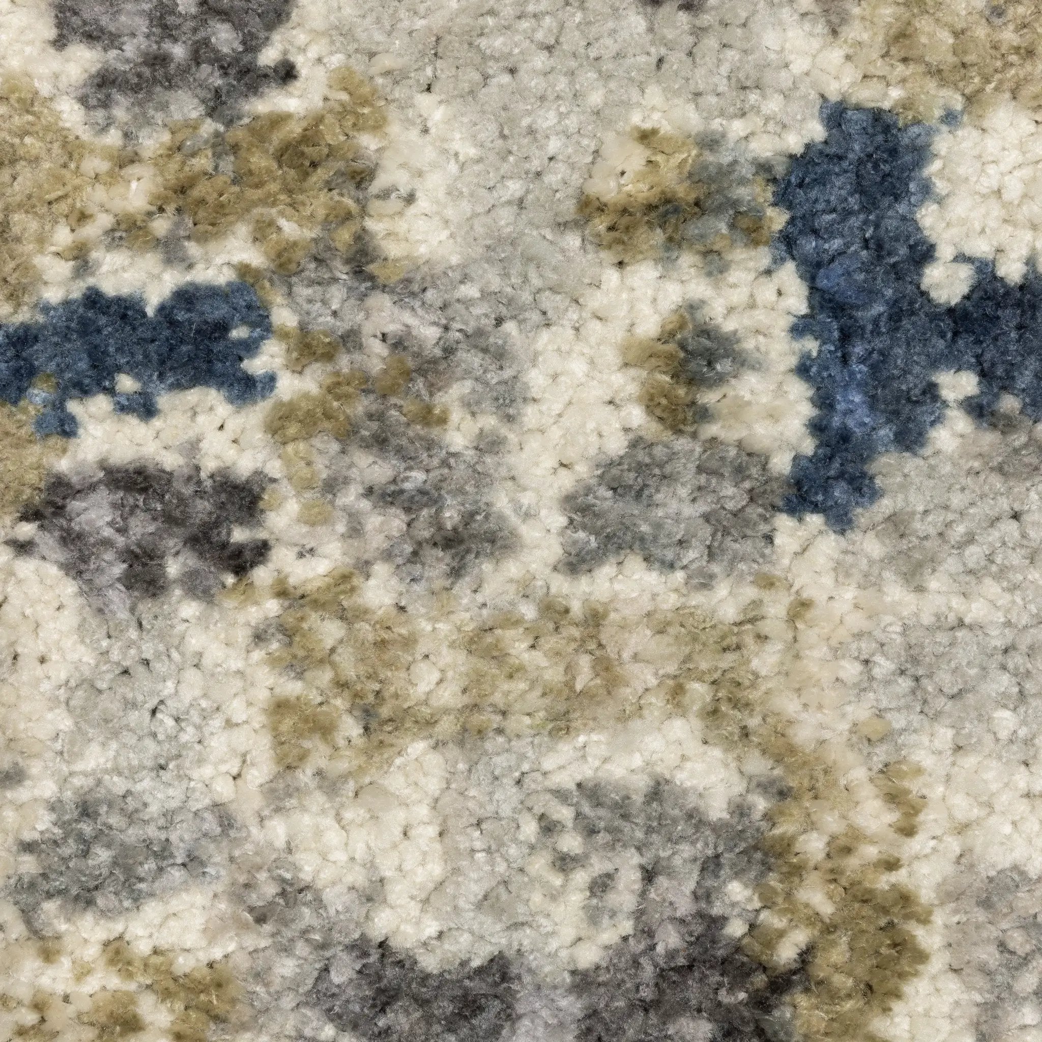 Aspen 3514A Ivory/ Blue Area Rug by Oriental Weavers