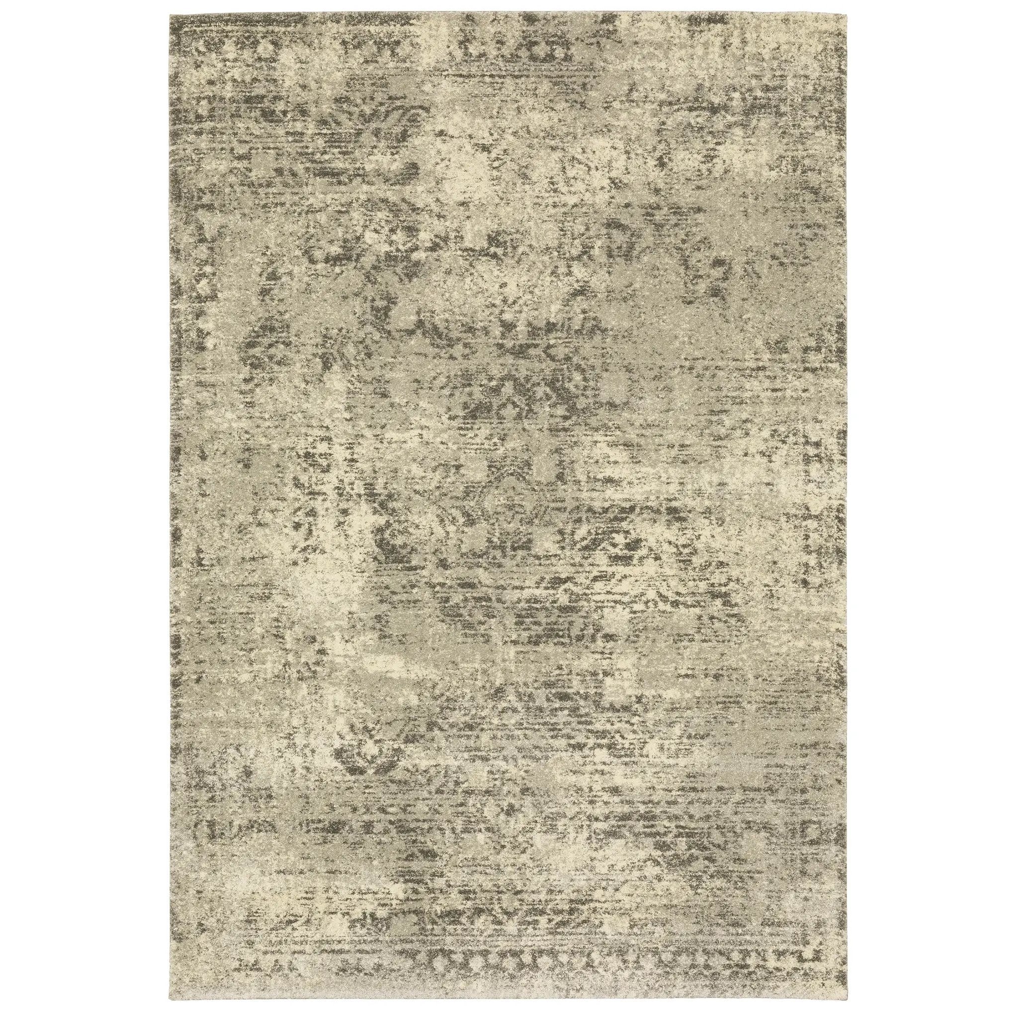 Astor 1806Q Beige/ Grey Area Rug by Oriental Weavers