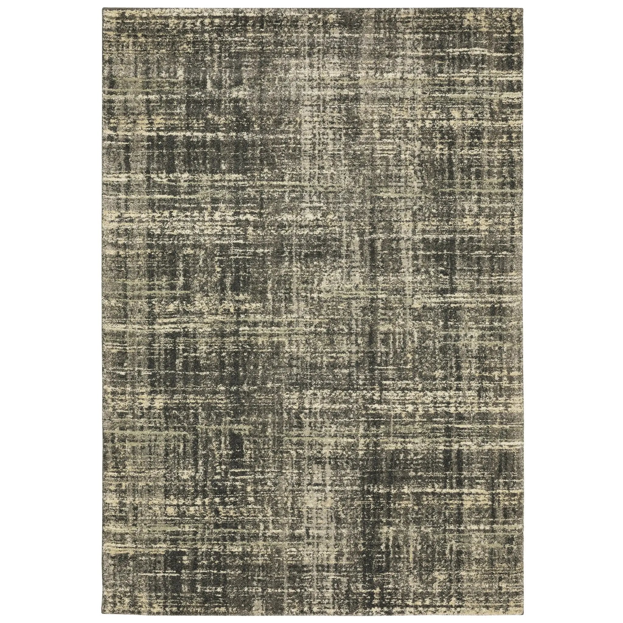 Astor 2541M Charcoal/ Beige Area Rug by Oriental Weavers