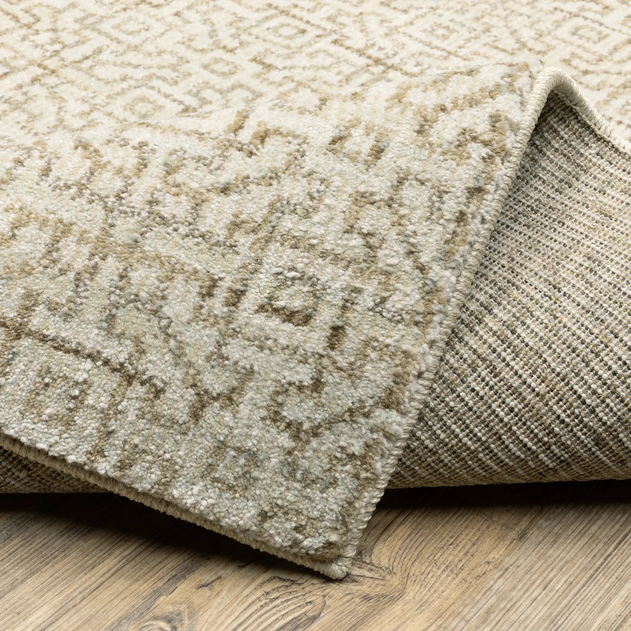 Atlas 3721G Ivory/ Beige Area Rug by Oriental Weavers