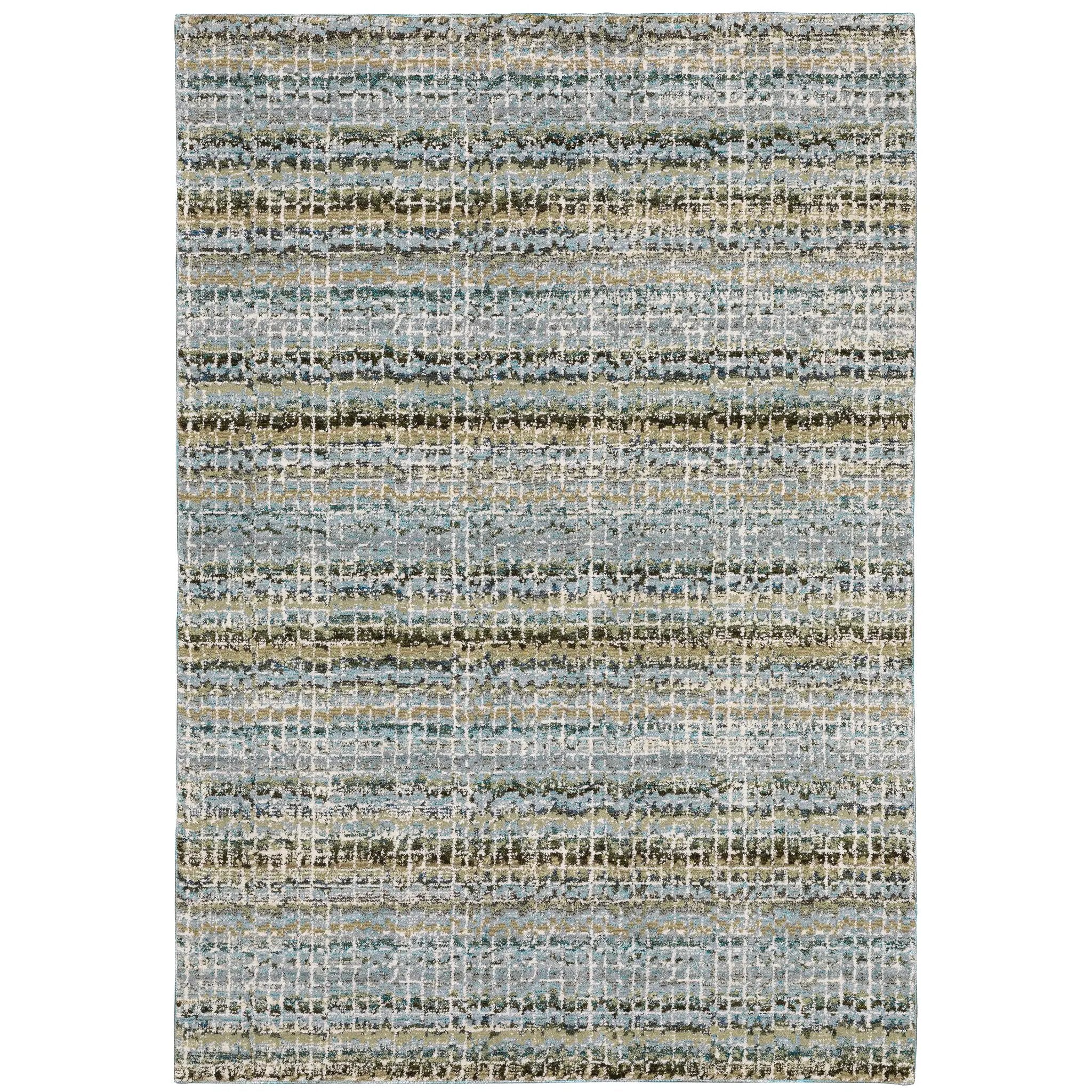 Atlas 747B0 Blue/ Green Area Rug by Oriental Weavers