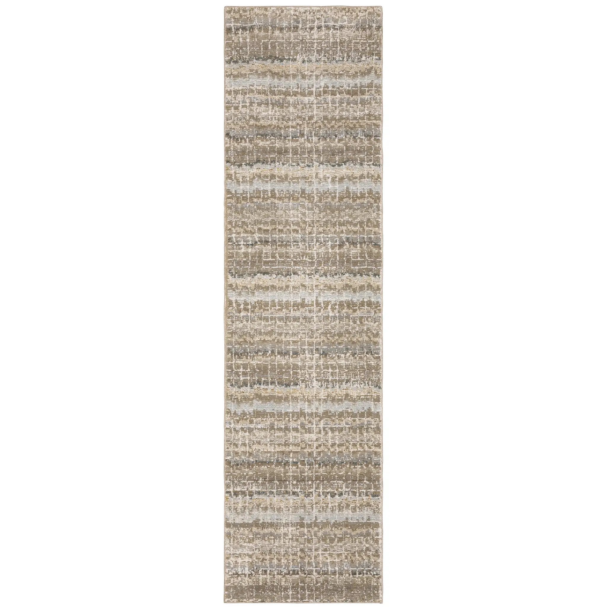 Atlas 747E0 Ivory/ Grey Area Rug by Oriental Weavers